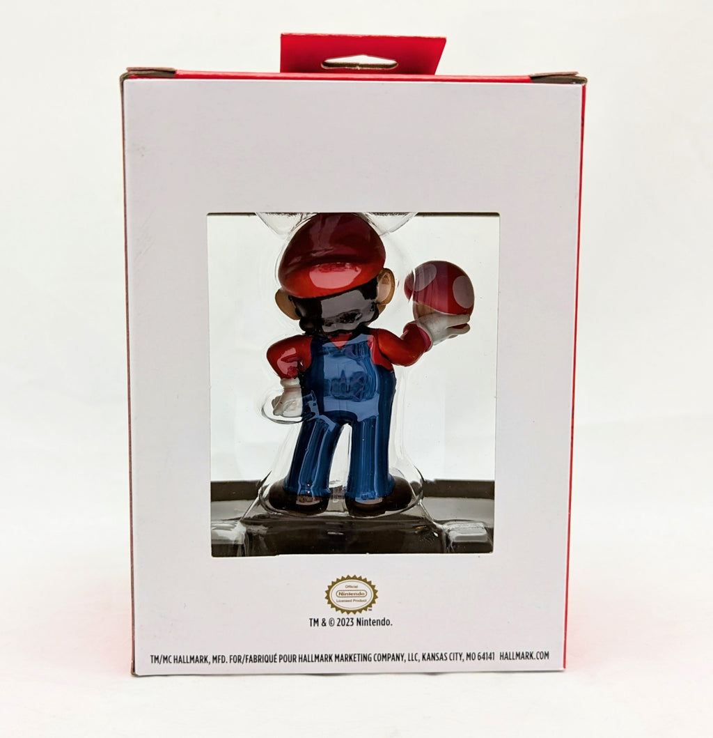 Hallmark Nintendo Super Mario With Mushroom Ornament image 2