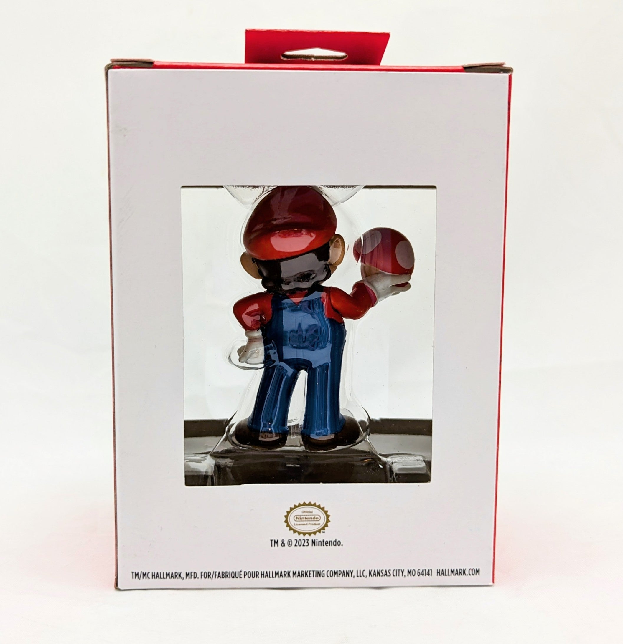 Hallmark Nintendo Super Mario With Mushroom Ornament image 2