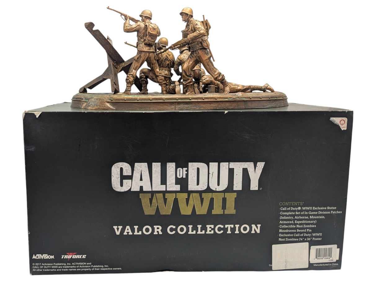2017 Triforce Call Of Duty WWII Valor Collection Statue Only 14.5 x 8 x 6 image 5