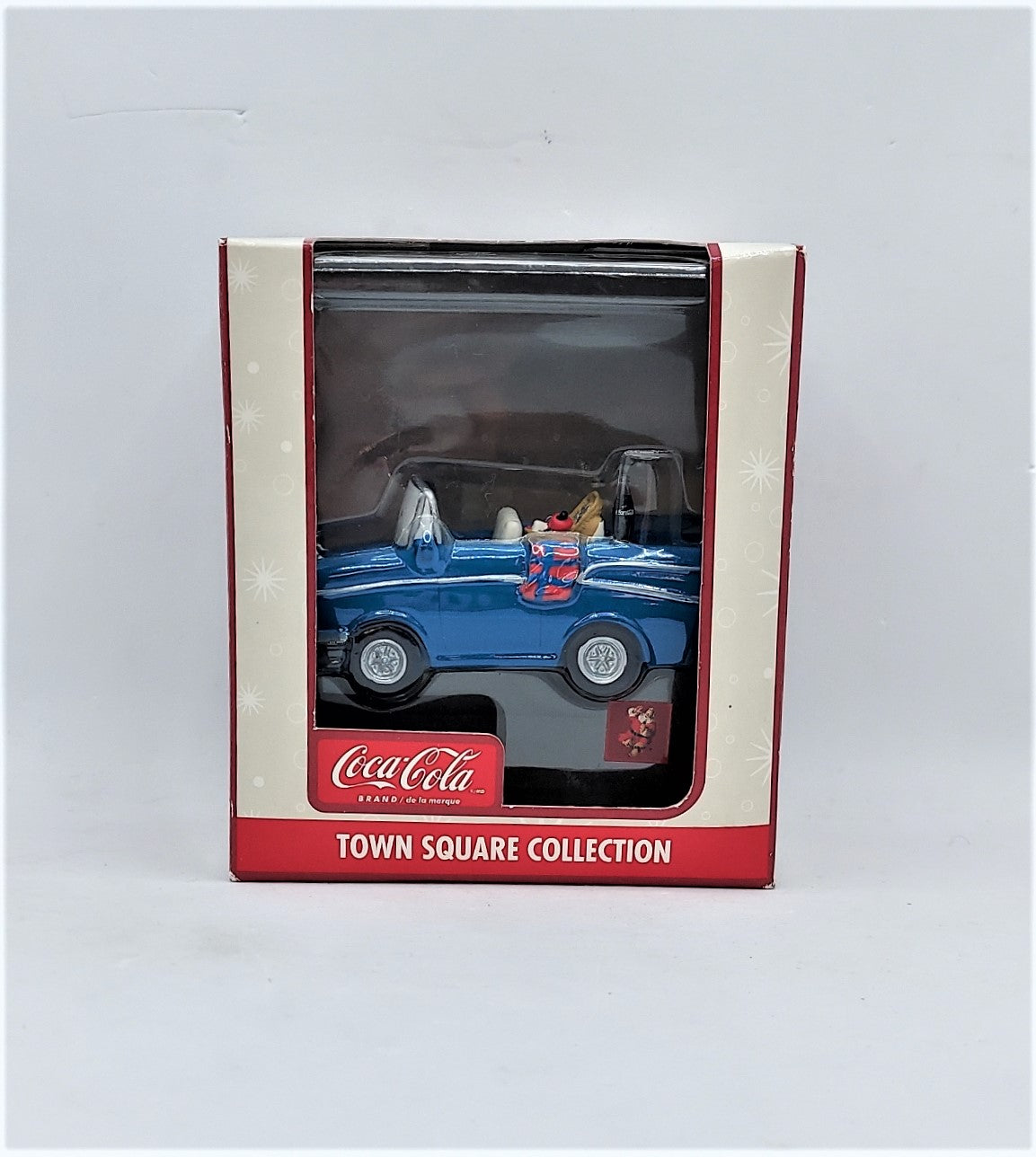 Coca Cola Town Square Collection Blue Convertible with Picnic Basket