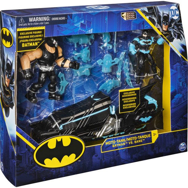 Batman Moto-Tank Vehicle with 4-inch Bane with Exclusive Batman Action Figure image 2