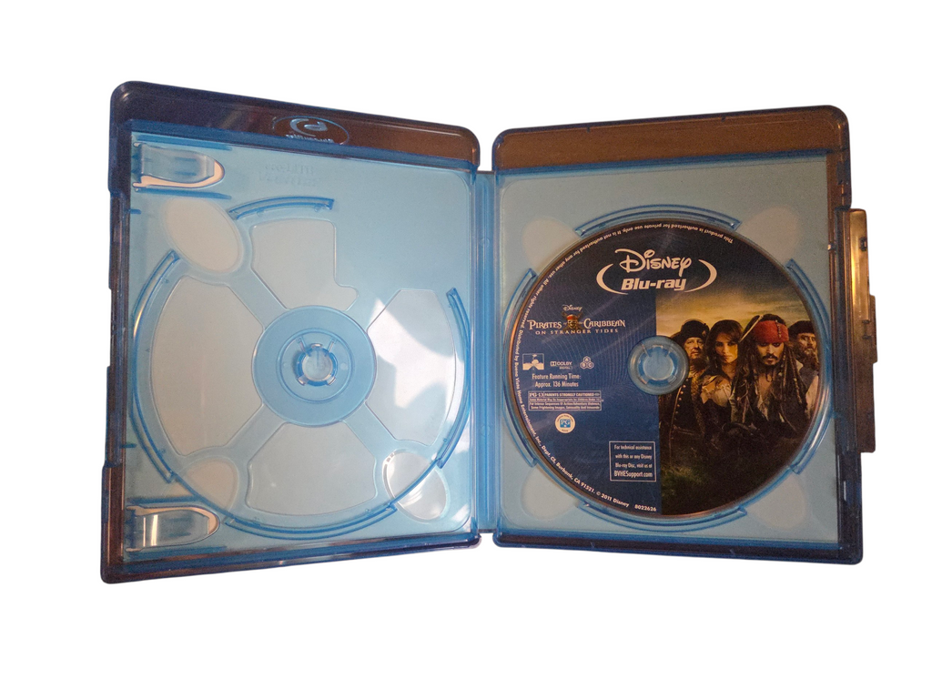 2011 Pirates of the Caribbean: On Stranger Tides Blu-ray - Missing DVD image 2
