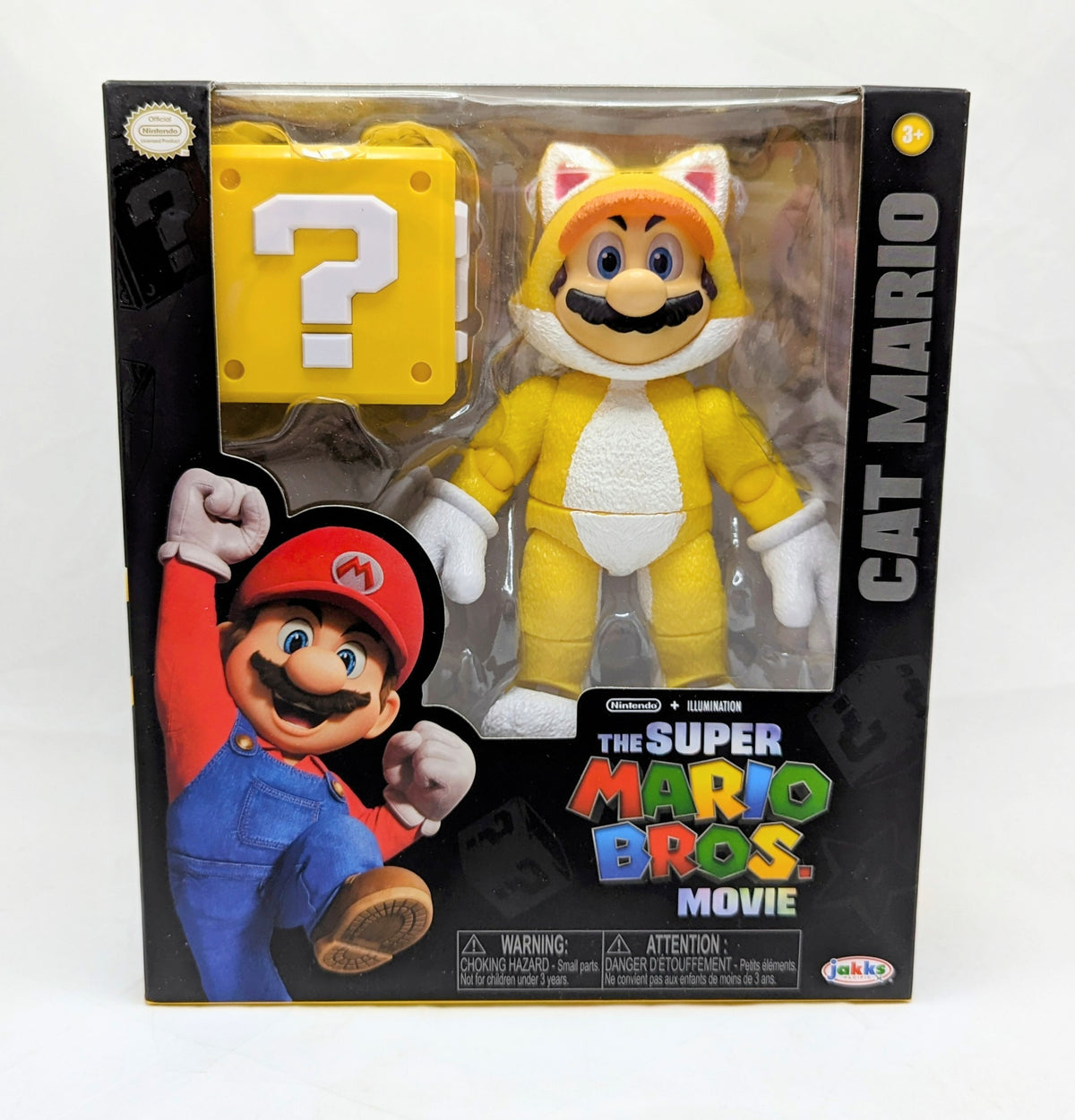 2023 Jakks Pacific The Super Mario Bros. Movie Cat Mario Action Figure 5.5 Inch
