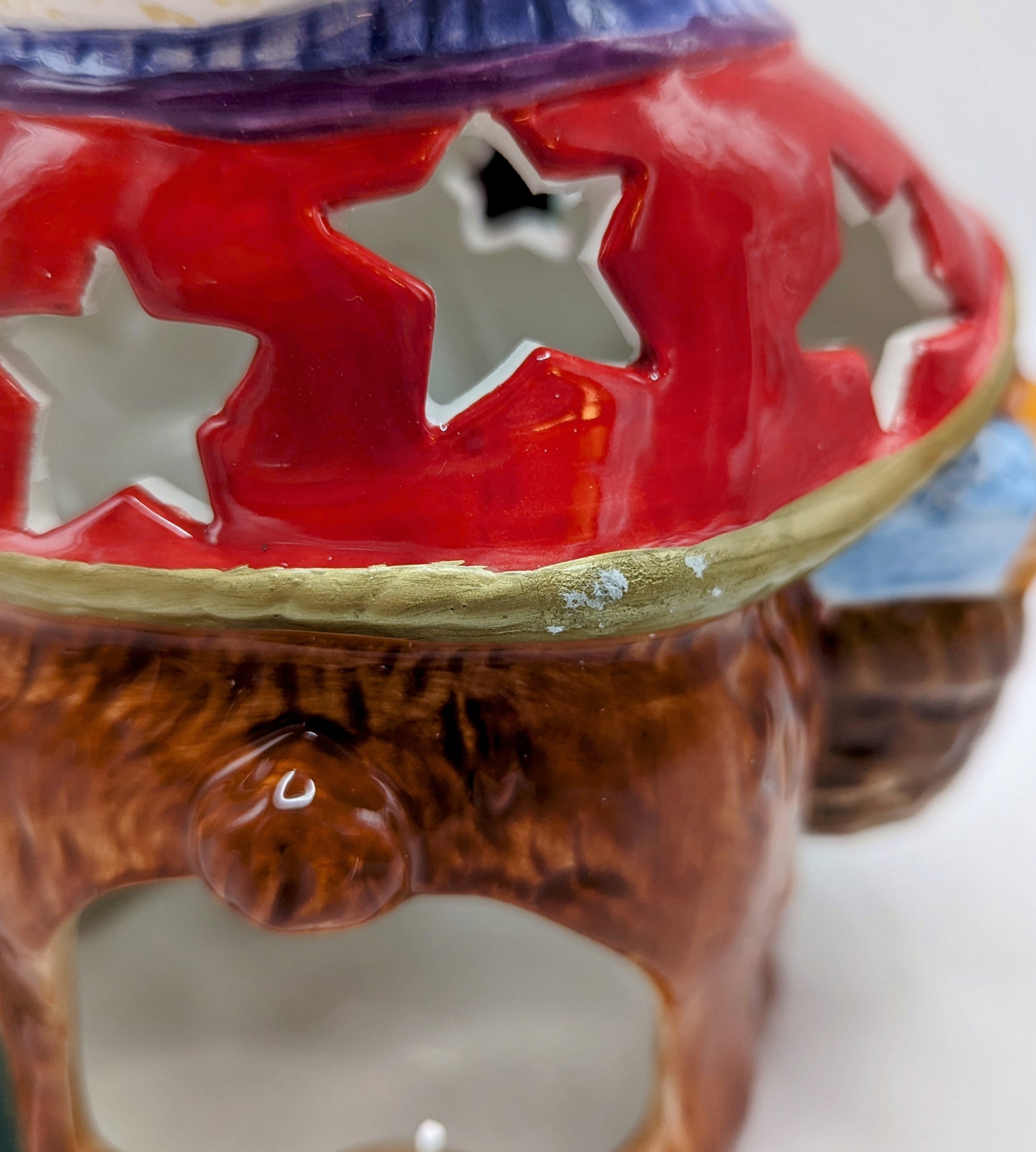 Dillards Signature Home Collection Teddy Bear Tealight image 3