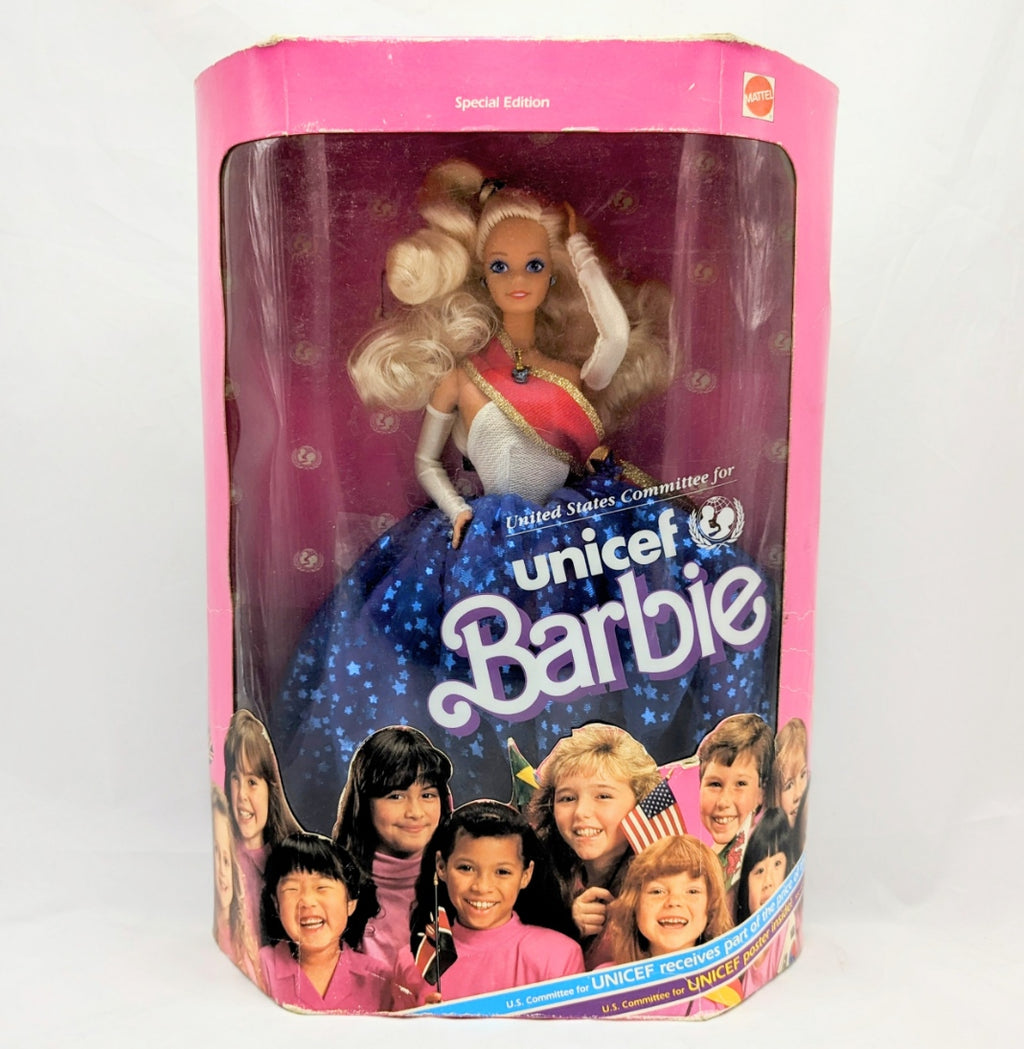 1989 Mattel Unicef Special Edition Barbie Blonde #1920
