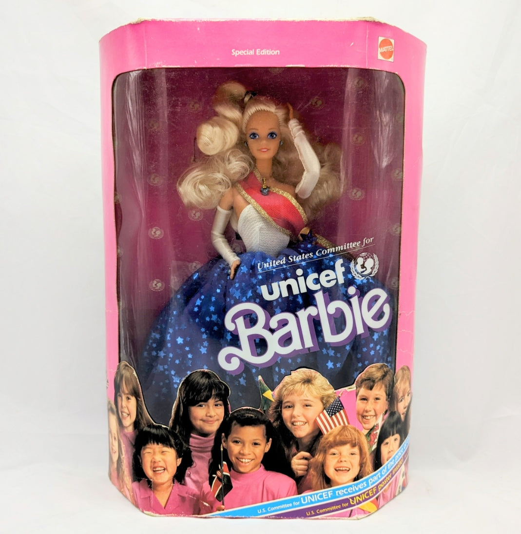 1989 Mattel Unicef Special Edition Barbie Blonde #1920