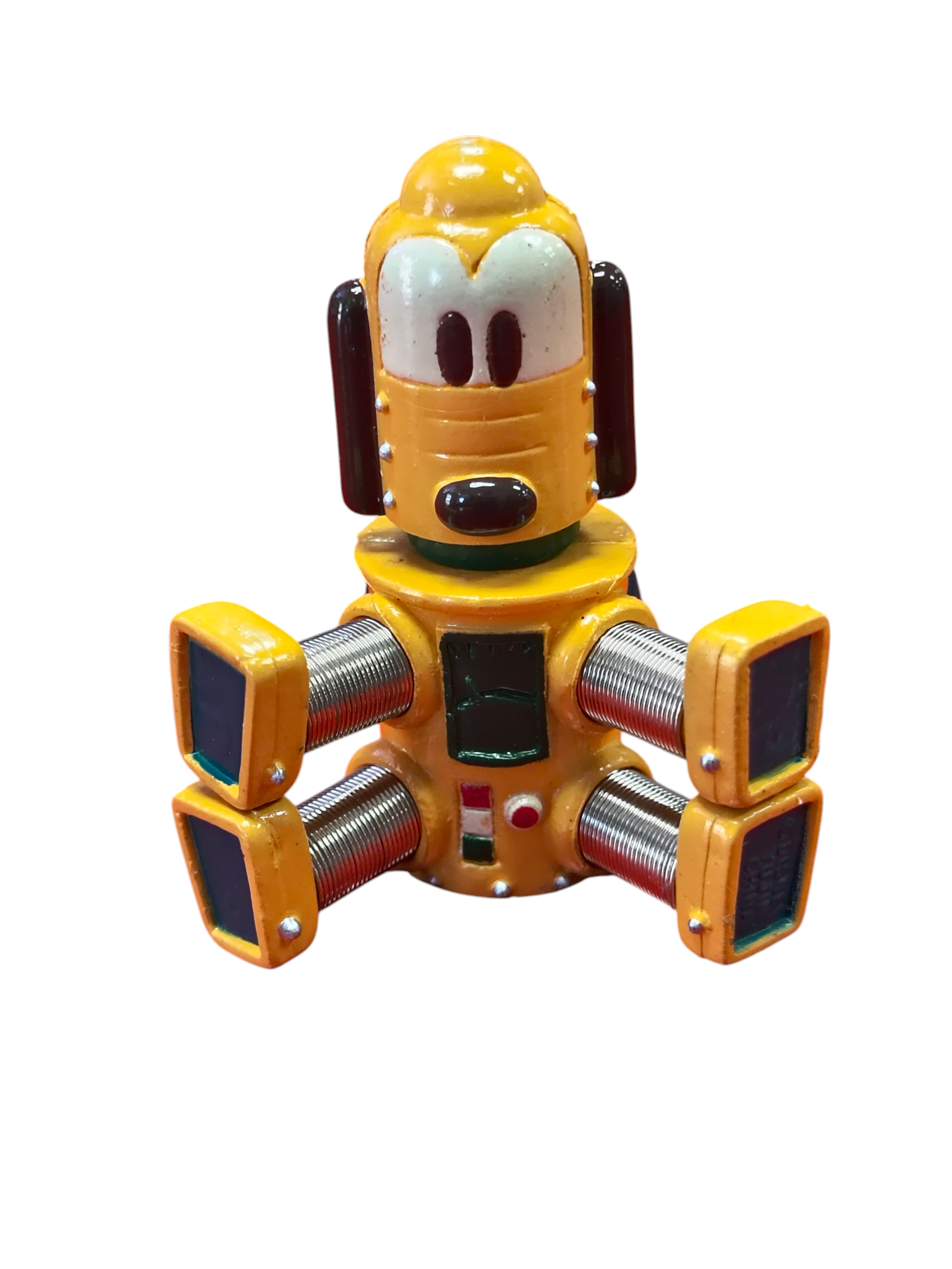 Yujin Gashapon Disney Mickey & Friends Pluto Robo-D Type Zero Mascot Figure