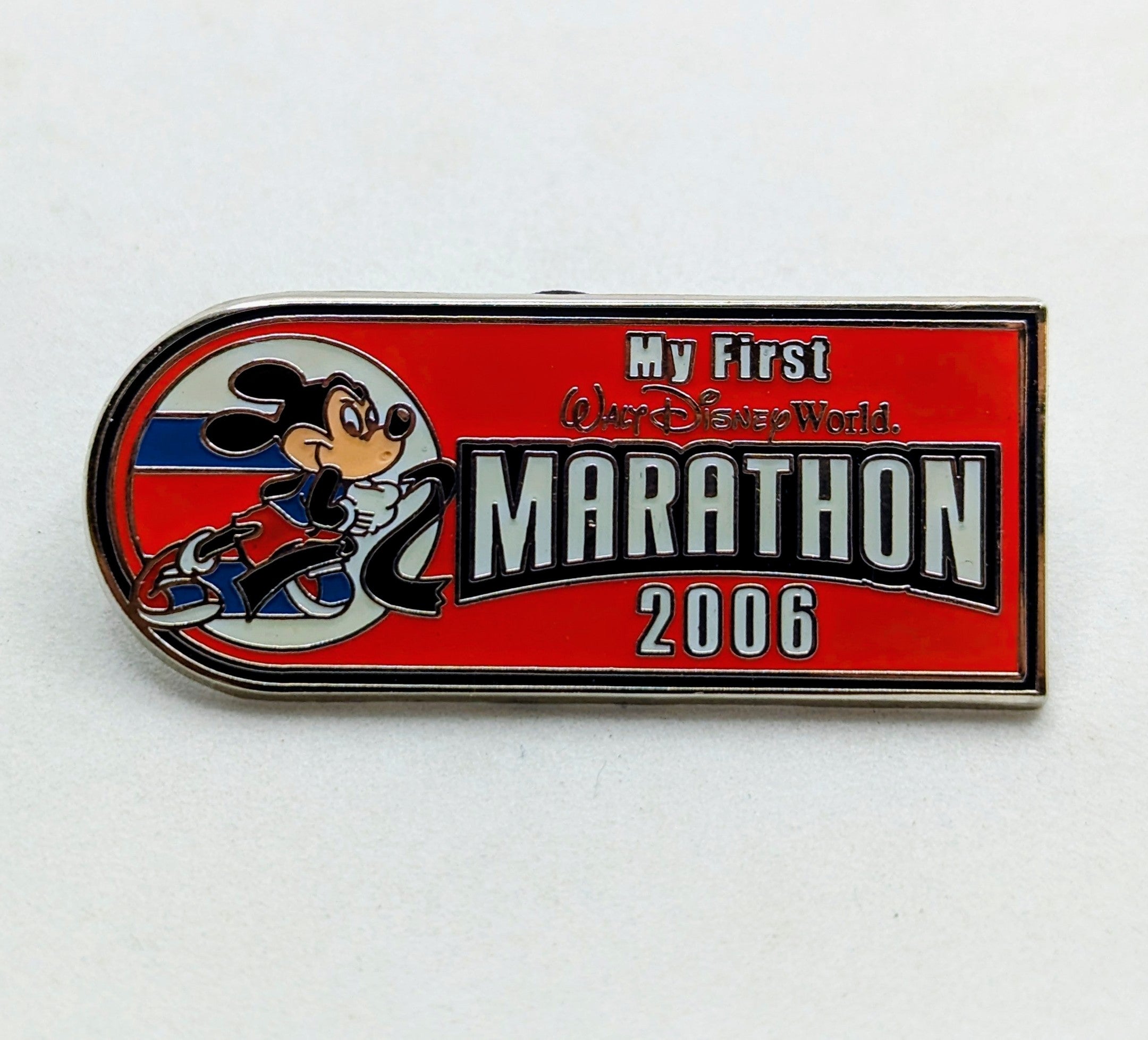 2006 My First Walt Disney World Marathon Mickey LE 1500 Retired Disney Pin