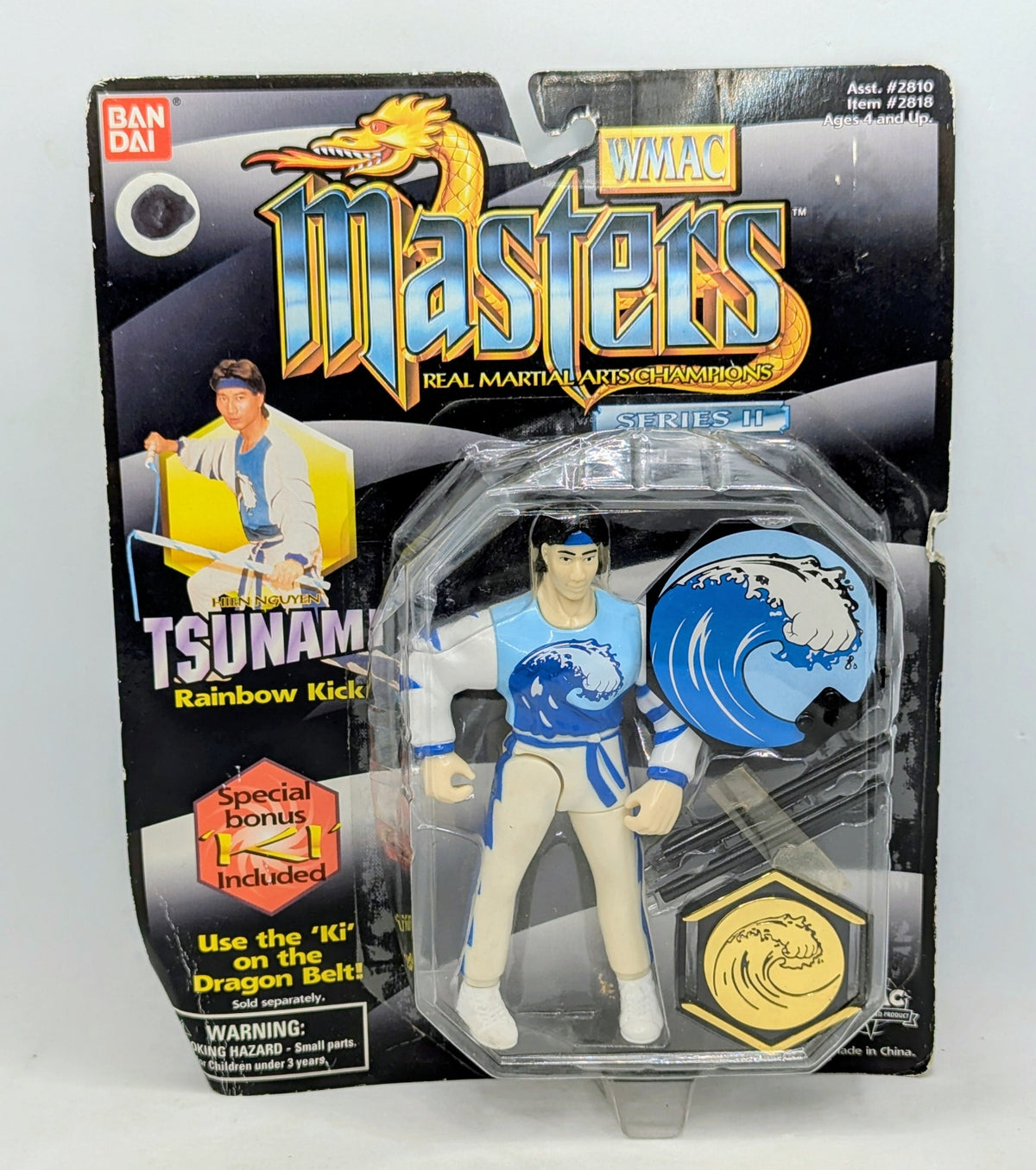 1996 Bandai WMAC Masters Hien Nguyen Tsunami Action Figure