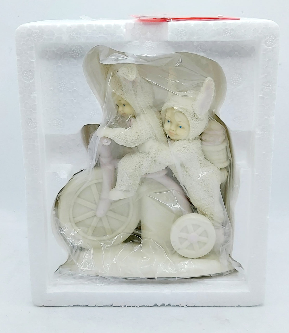 Department 56 Snowbunnies On A Tricycle Built For Two 1755\17,500 image 3