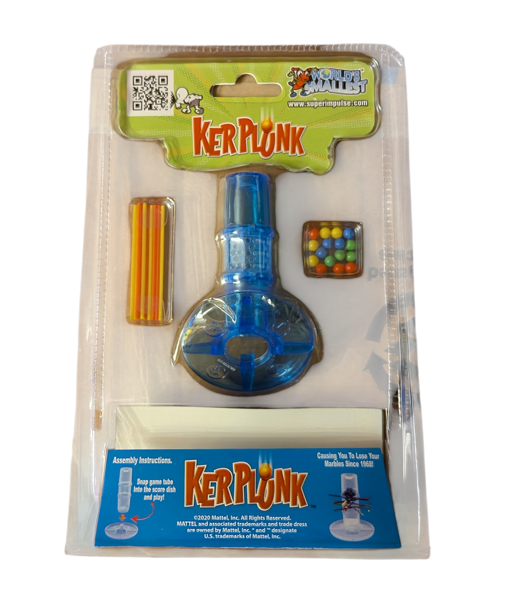 2020 Super Impulse World's Smallest Kerplunk Game Miniature Edition image 2