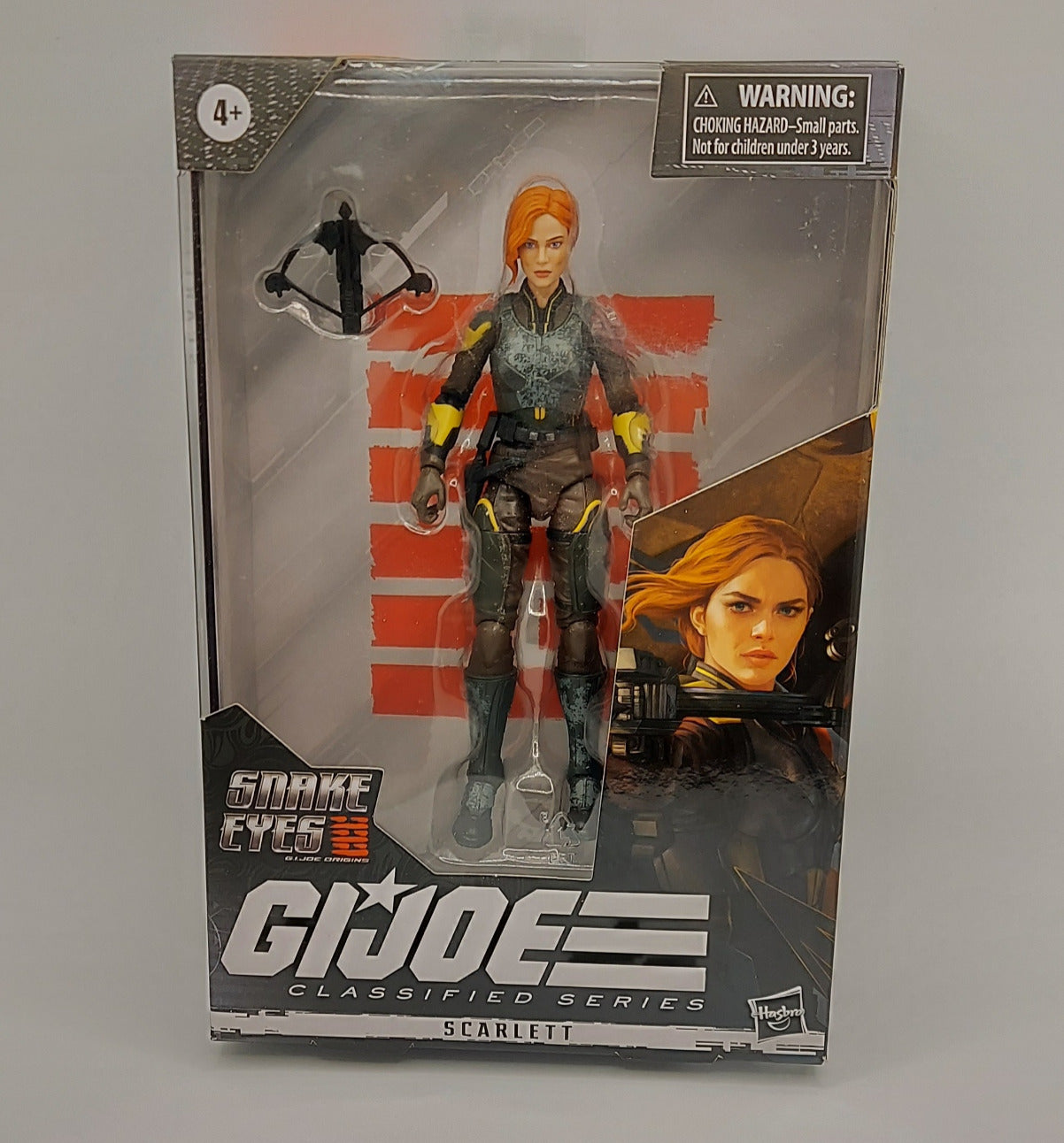 G.I. Joe Origins Snake Eyes Movie Scarlett #20 Classified Series 6" Figure