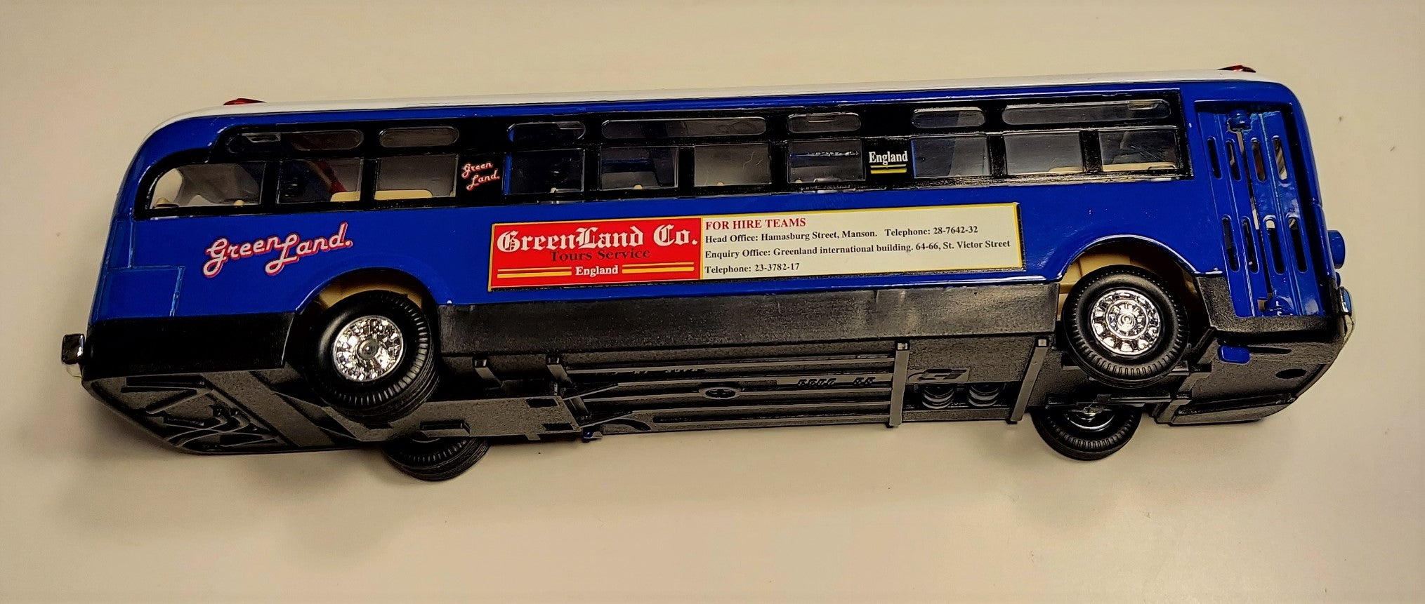 Sunnyside SS Pull-Back Greenland Co Tour Services 9853 Diecast