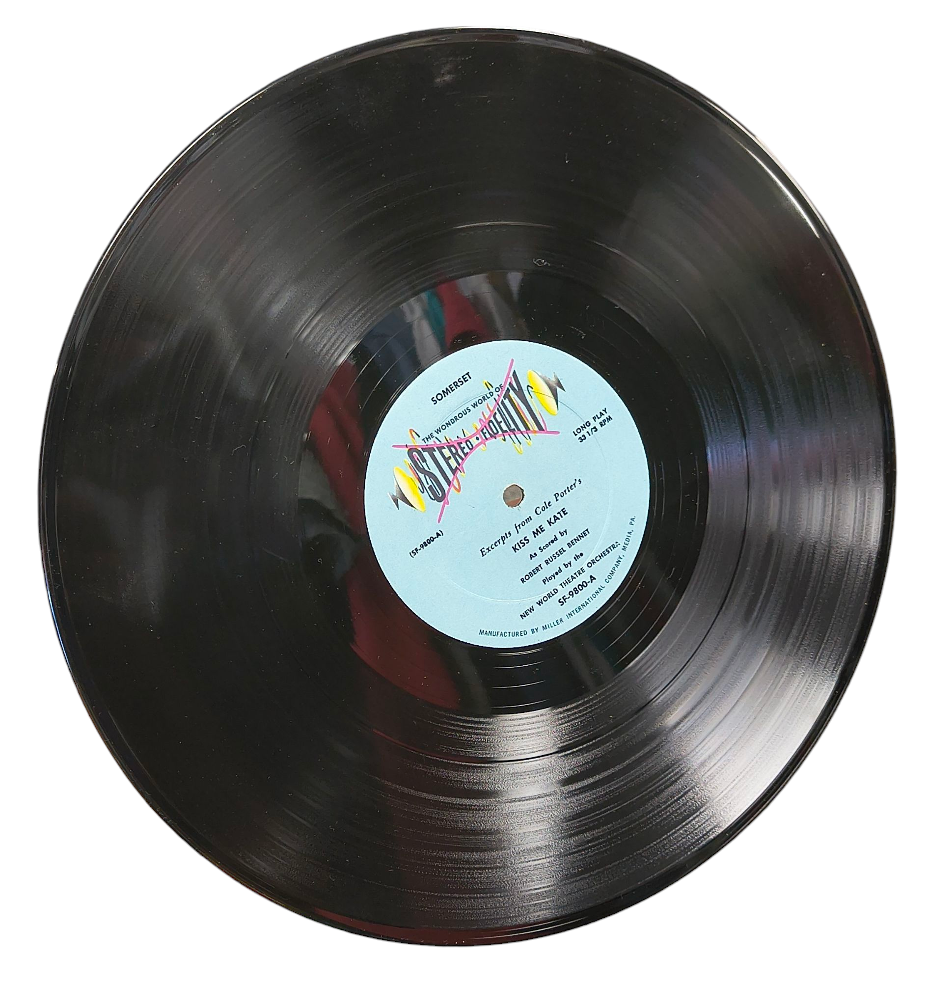 Somerset New World Theatre Orchestra Kiss Me Kate & Oklahoma SF-9800 Vinyl image 4