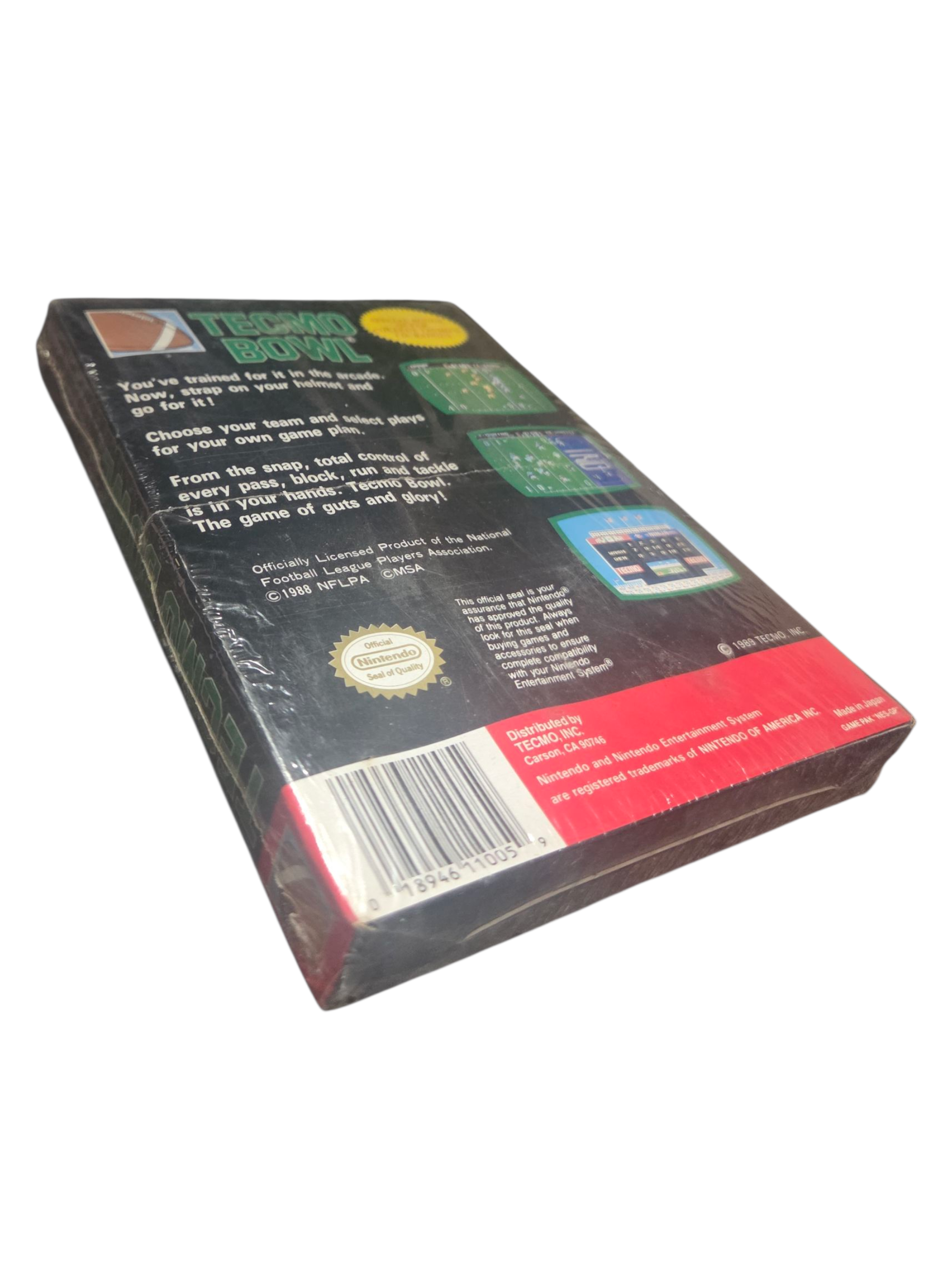 1989 Nintendo NES Tecmo Bowl Sealed Video Game image 5
