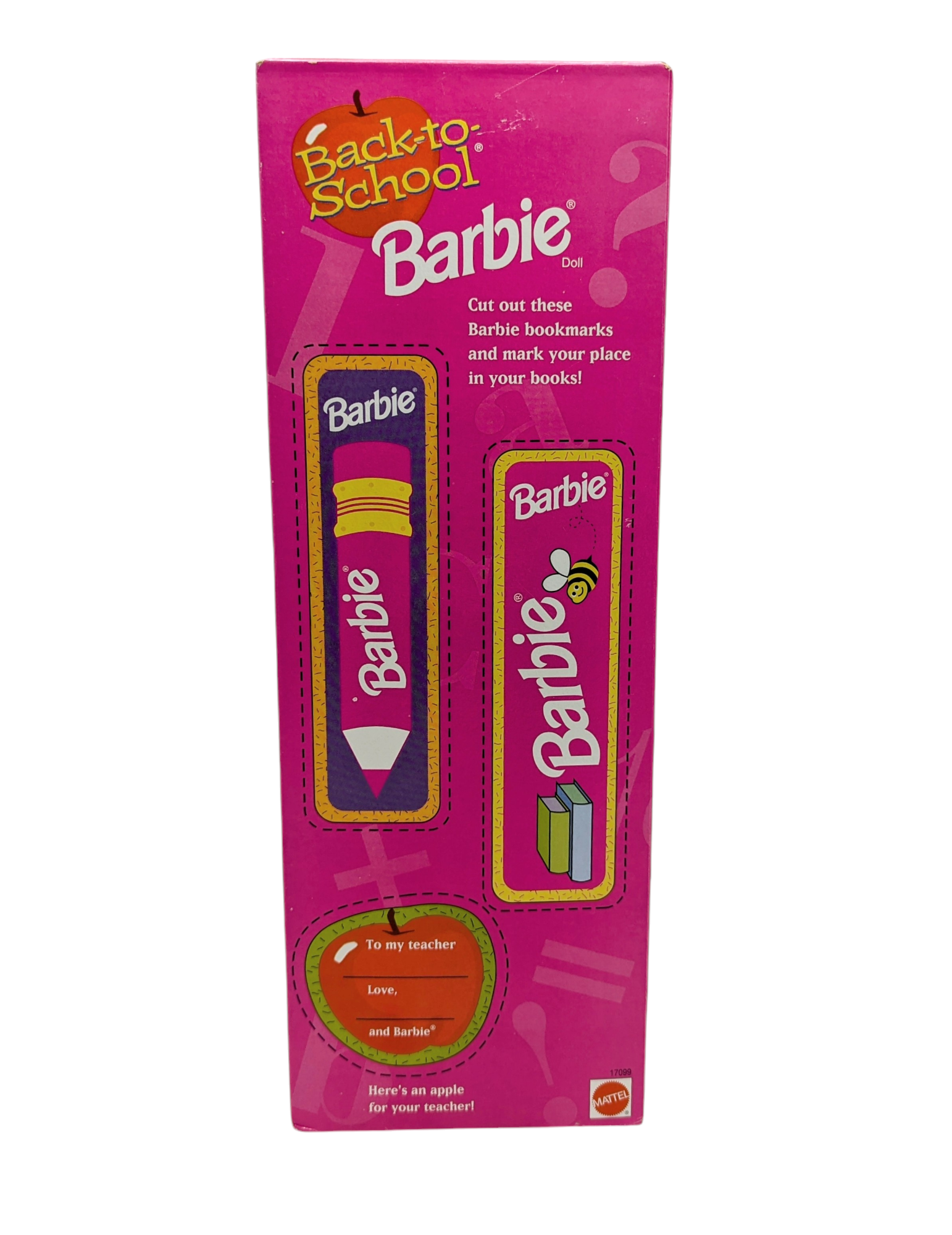1996 Mattel Barbie Special Edition Back-To-School Doll 17099 image 2