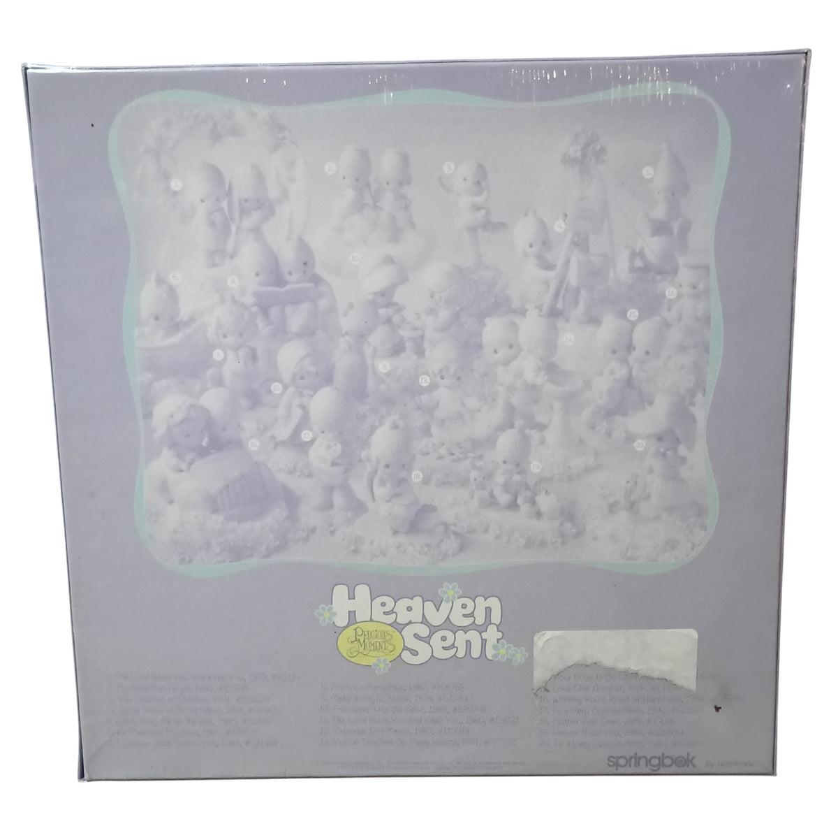 1995 Springbok Precious Moments Heaven Sent 1000 Pc Puzzle Collectors Series image 2