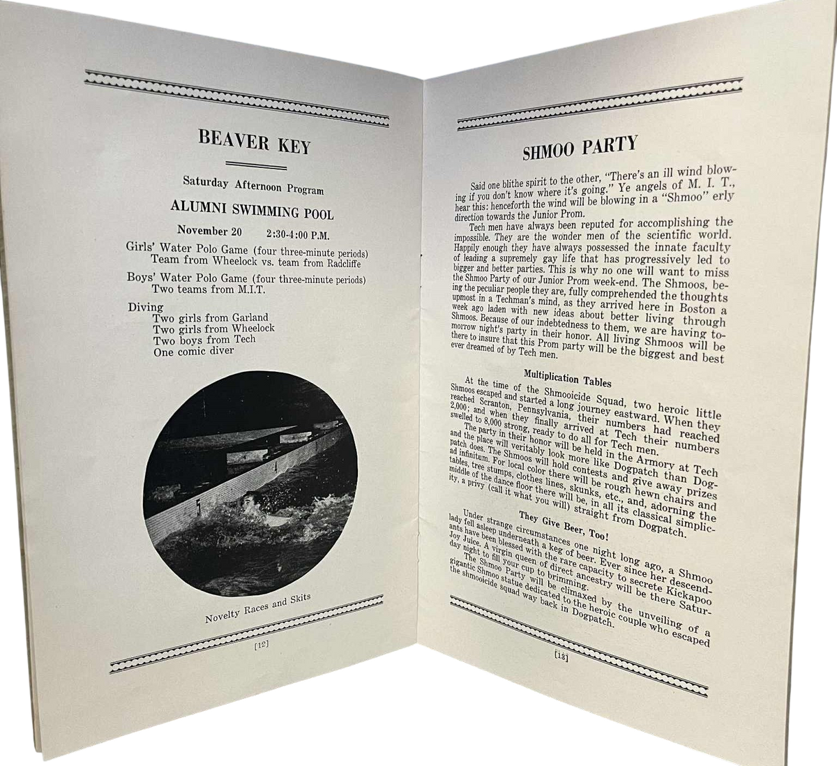 Class Of 1950 MIT Massachusetts Institute of Technology Shmoo Themed Program image 2