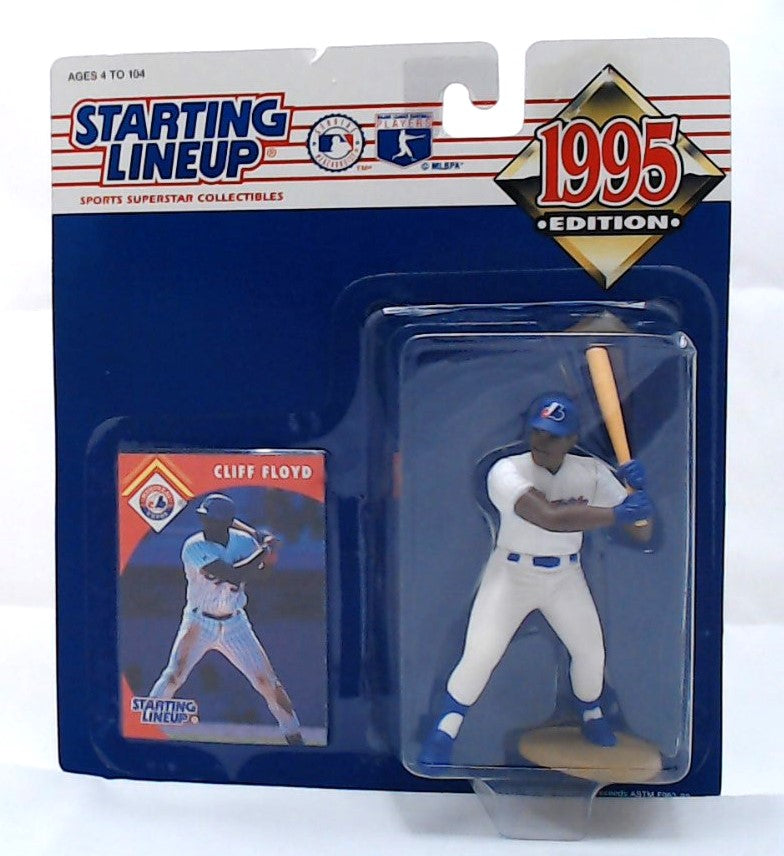 1995 Starting Lineup Cliff Floyd Montreal Expos Baseball Figure