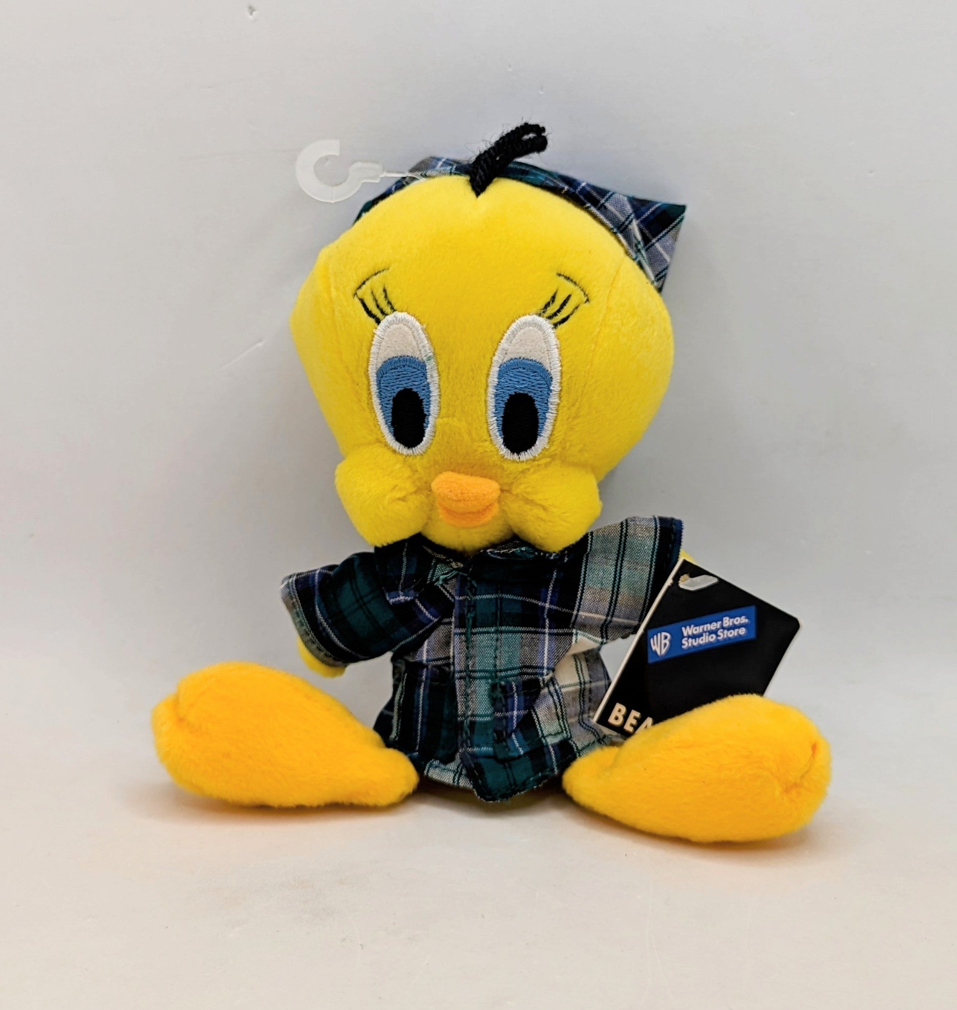1998 Looney Tunes Nightshirt Tweety Bean Bag Plush