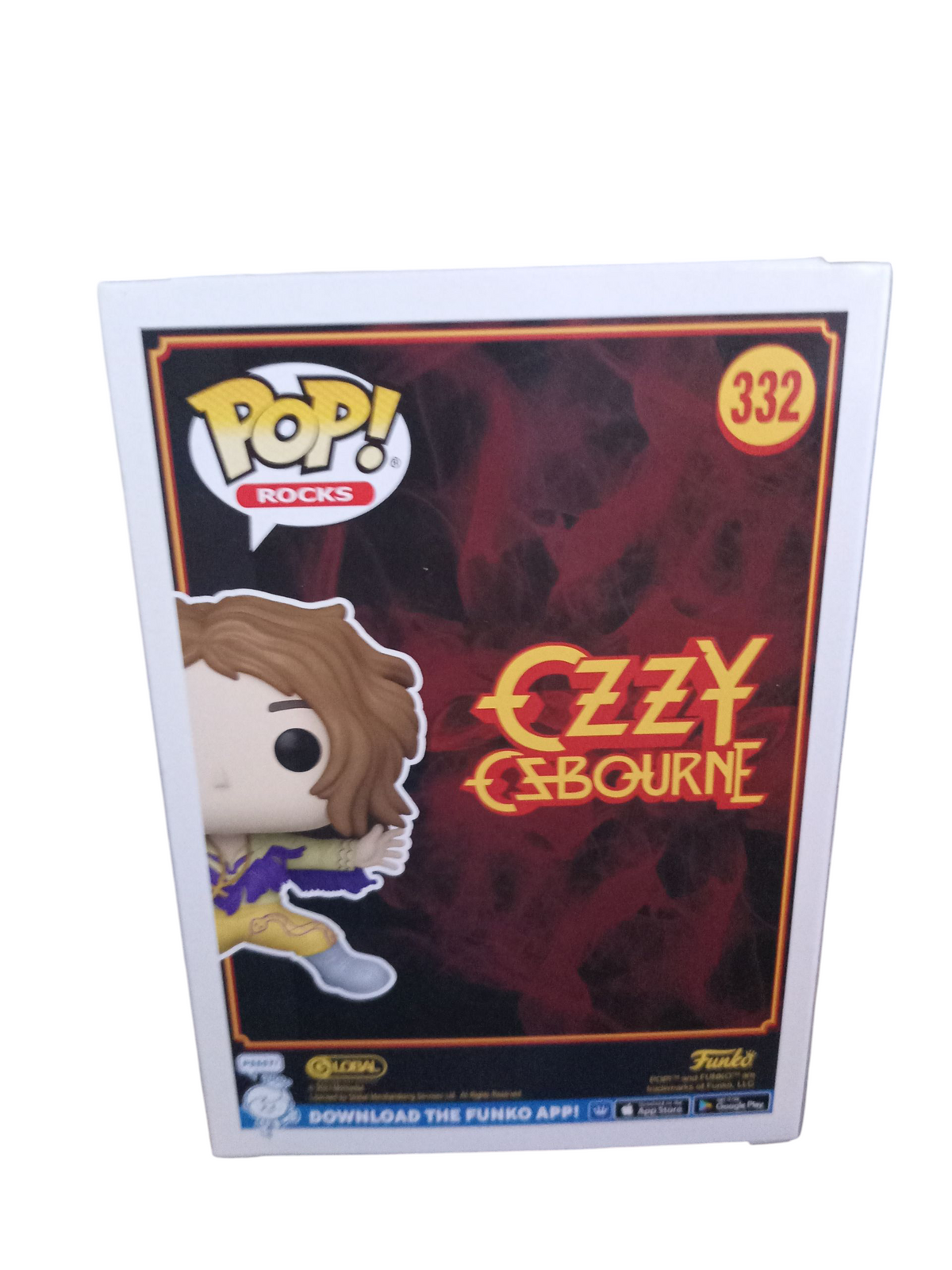 Funko Pop! Shop Exclusive Rocks Ozzy Osbourne Purple Outfit #332 Black Sabbath image 2