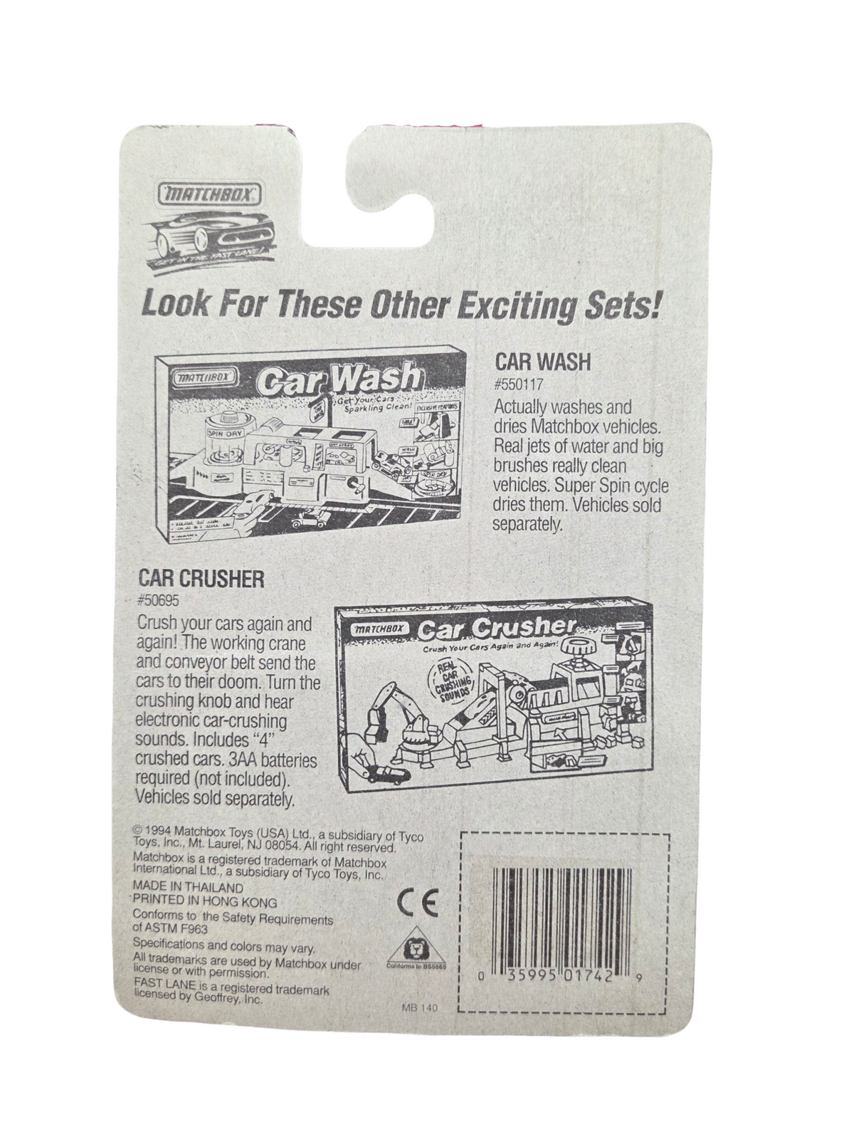 1994 Matchbox New Color Mobile Crane #42 1/64 image 2