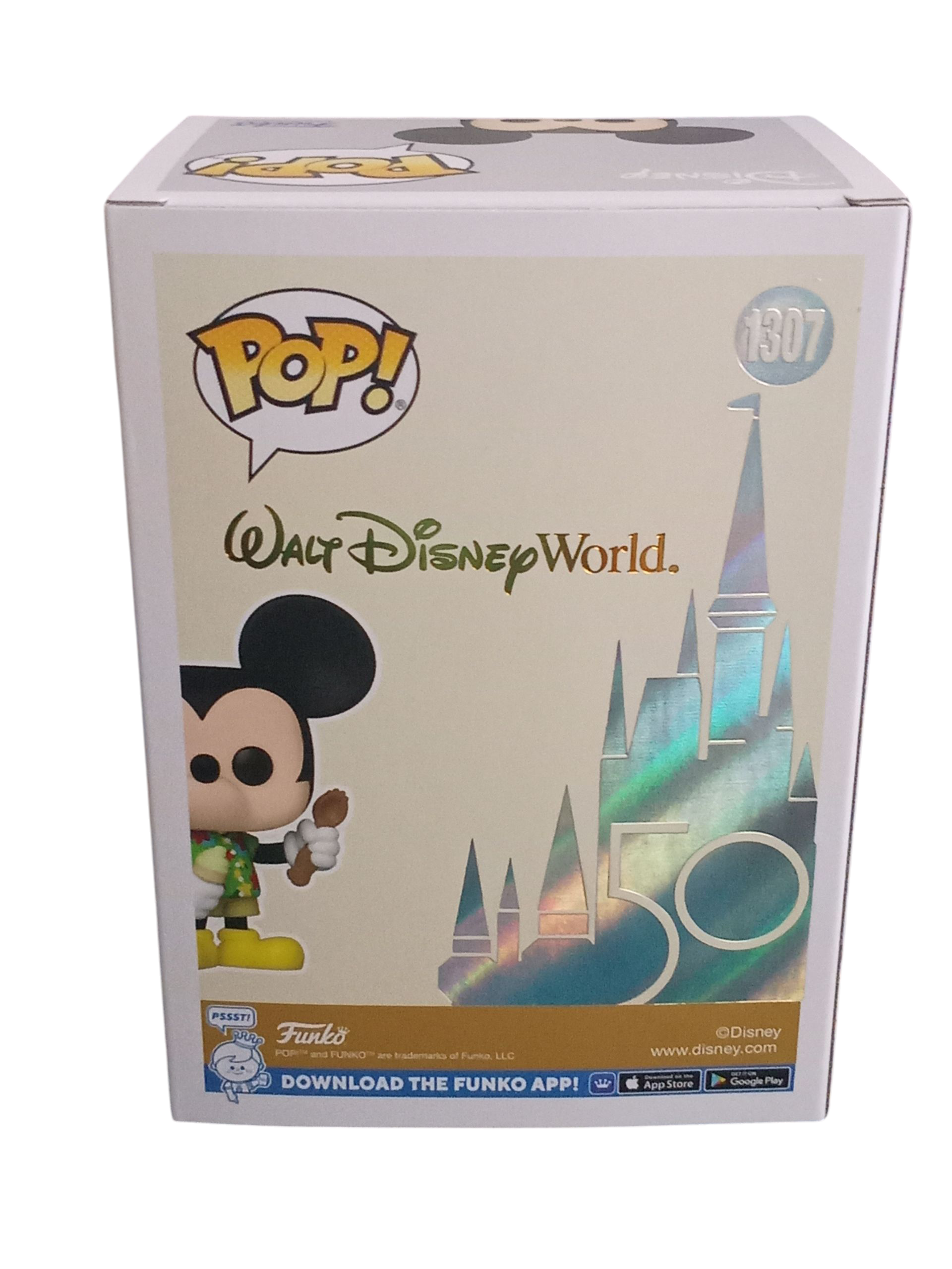 Funko Pop! Walt Disney World 50th Anniversary Mickey Mouse #1307 Vinyl Figure image 2