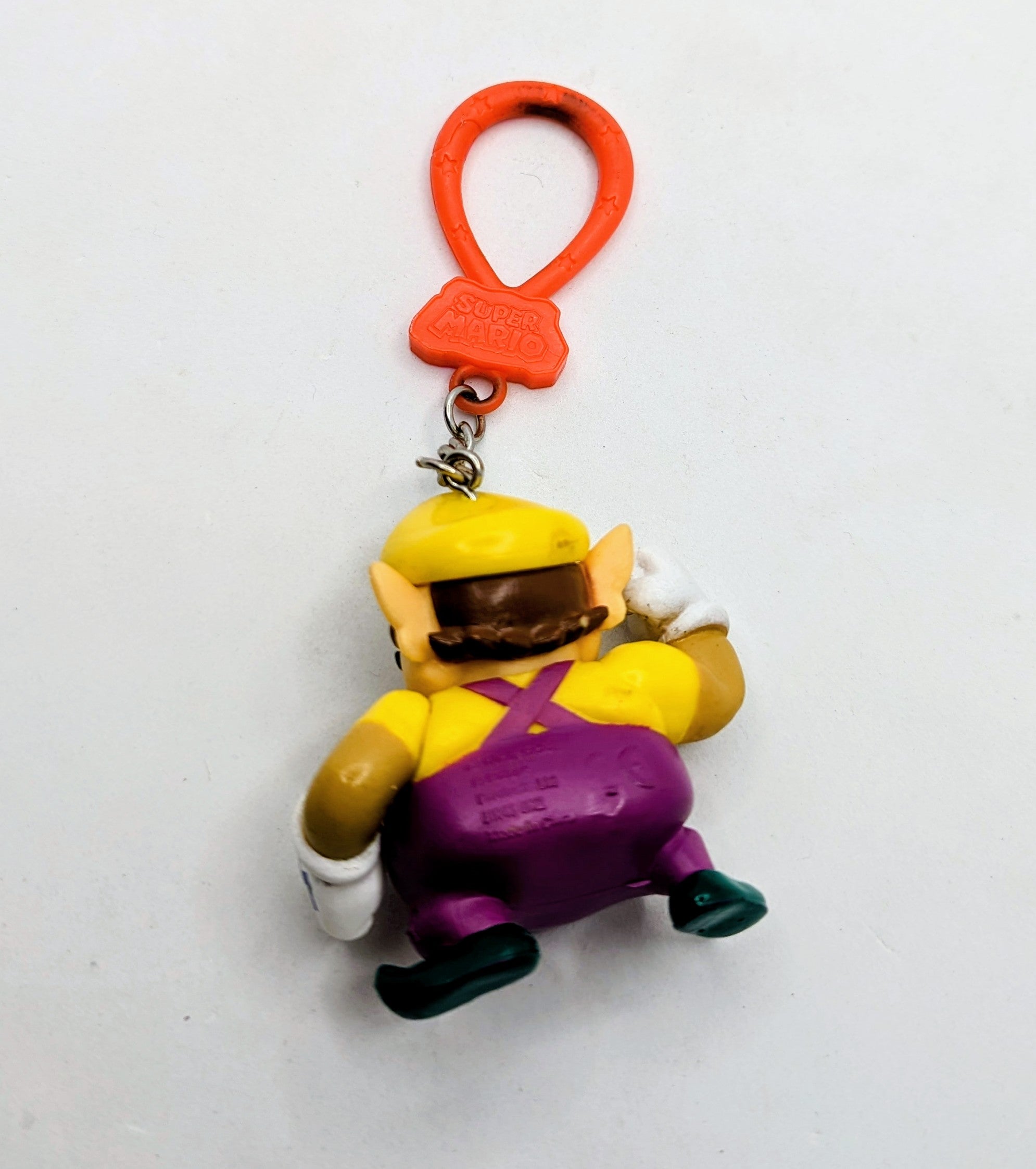Paladone Nintendo Super Mario Backpack Buddies Wario Bag Clip image 2