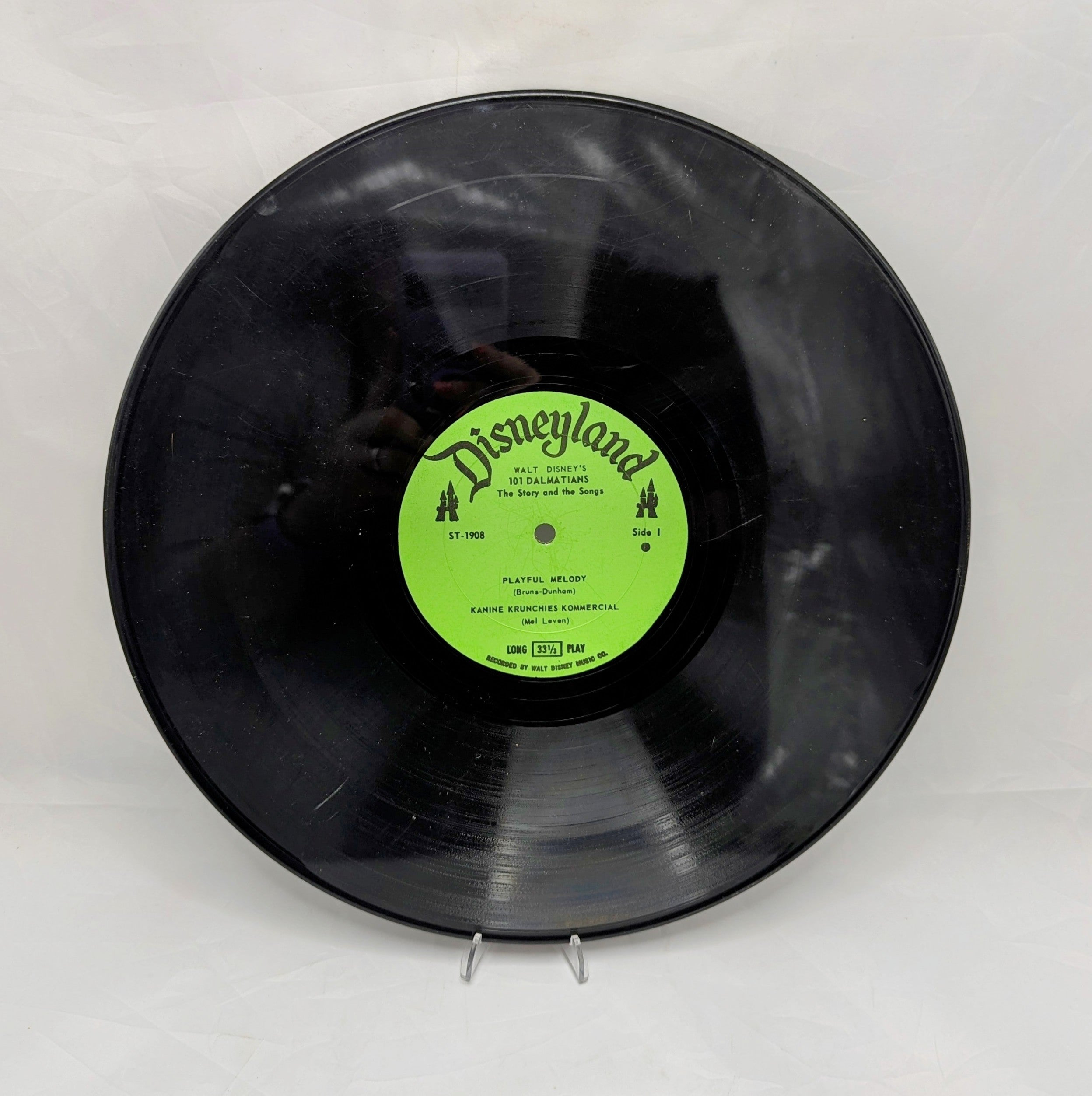Vintage Walt Disney's Adventure Of Little Hiawatha And His Friends Vinyl Record image 4