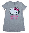 Sanrio Hello Kitty Short Sleeve Graphic Pink Gray M(8/10) T-Shirt Stretch