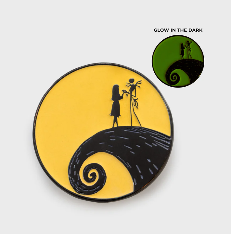 Culturefly The Nightmare Before Christmas GITD Pin image 2