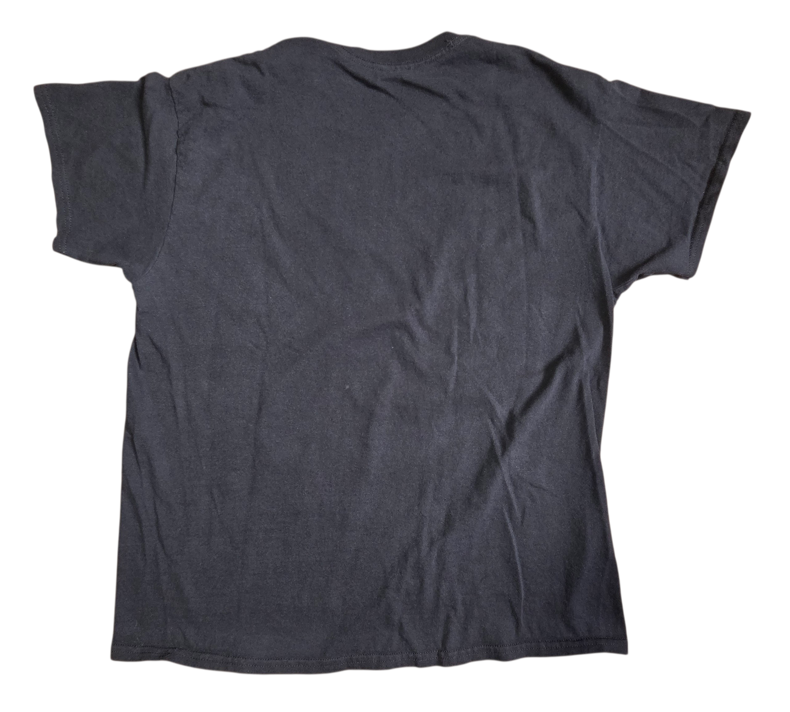Creepy CO Halloween Safety A Sitters Guide Micheal Myers Black T-Shirt Large image 2