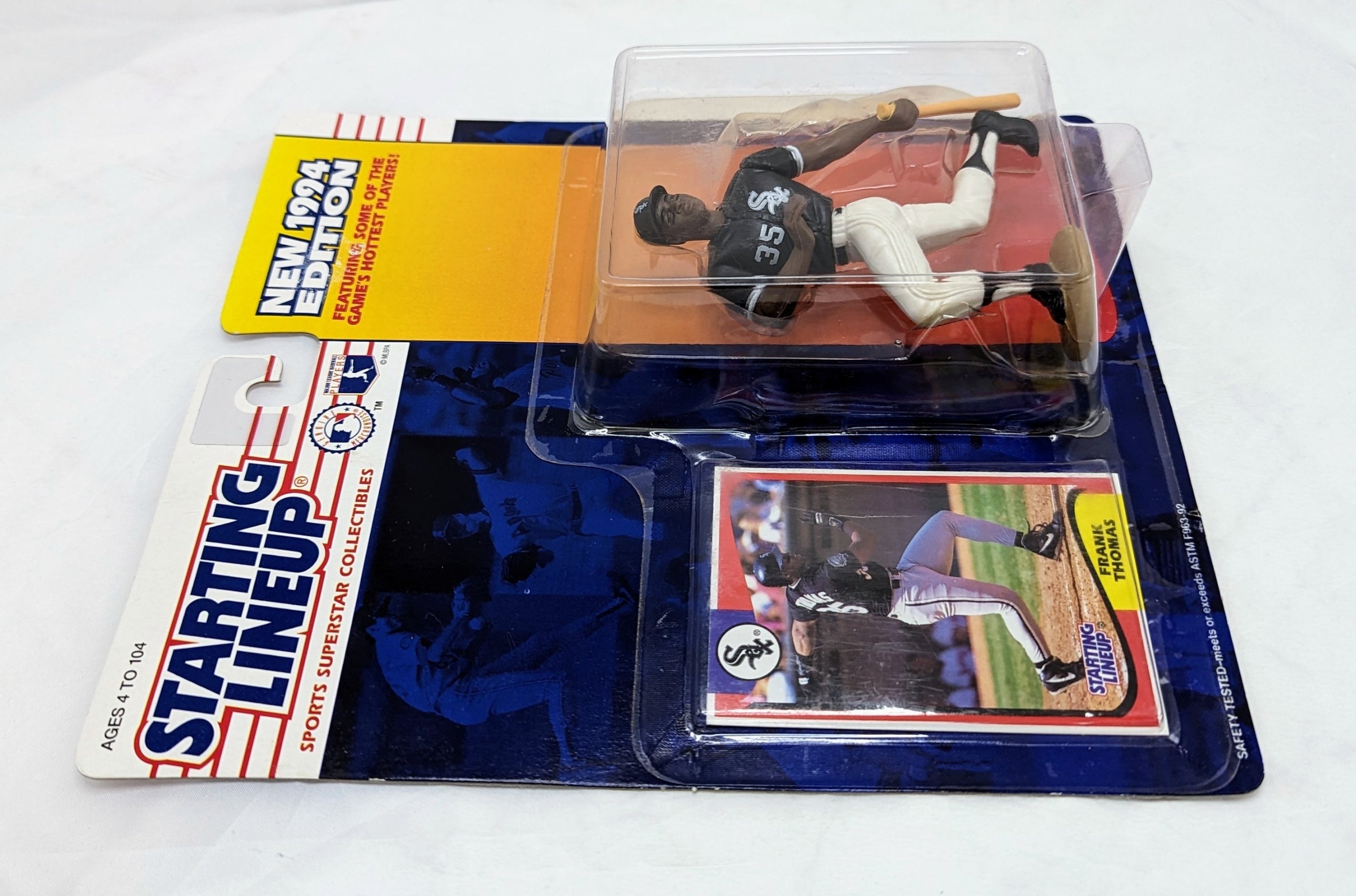 1994 Kenner Starting Lineup MLB Frank Thomas Chicago White Sox Figure image 3