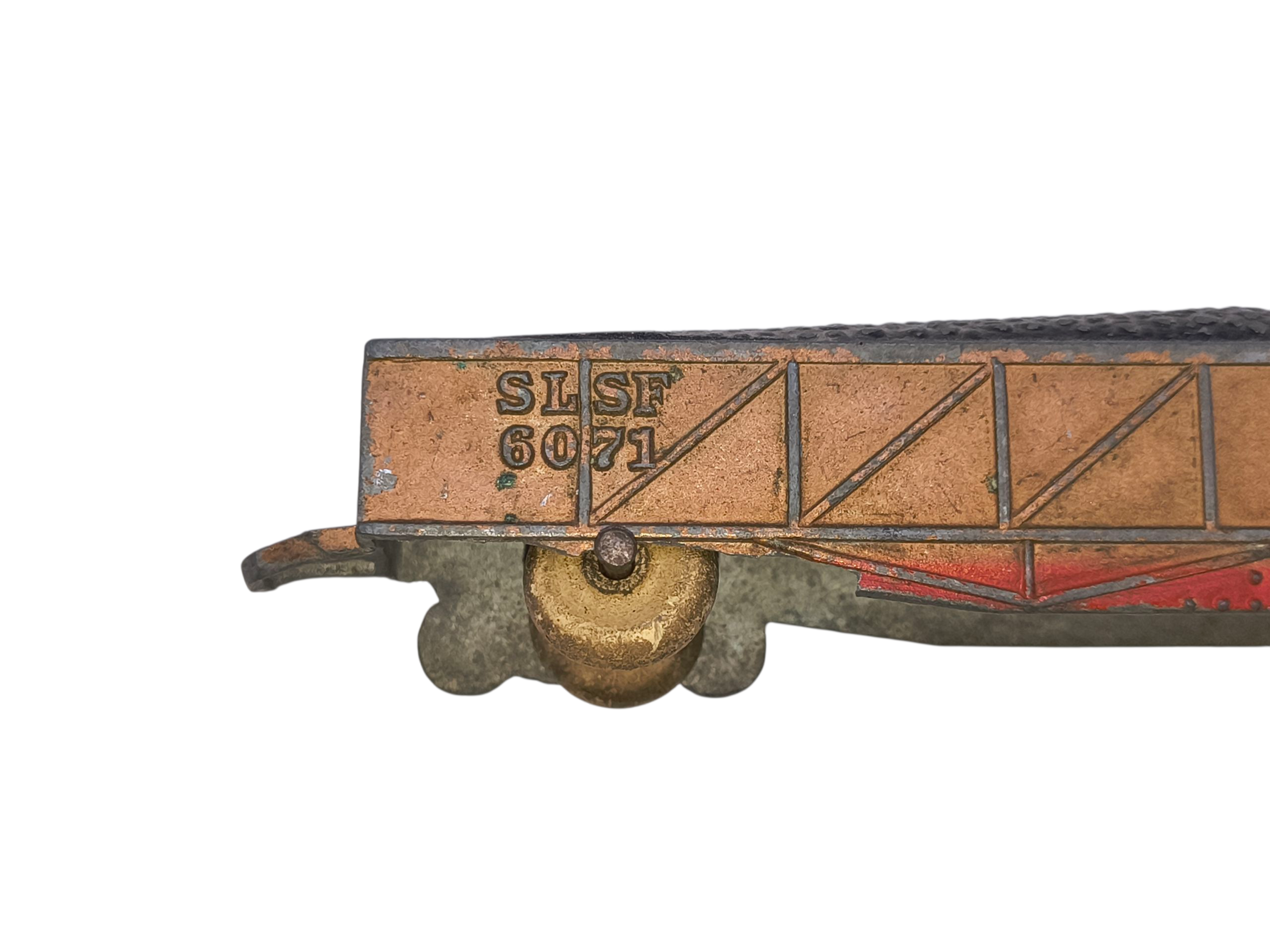 Antique Tootsietoy SLSF6071 Coal Train Car 303XM image 3
