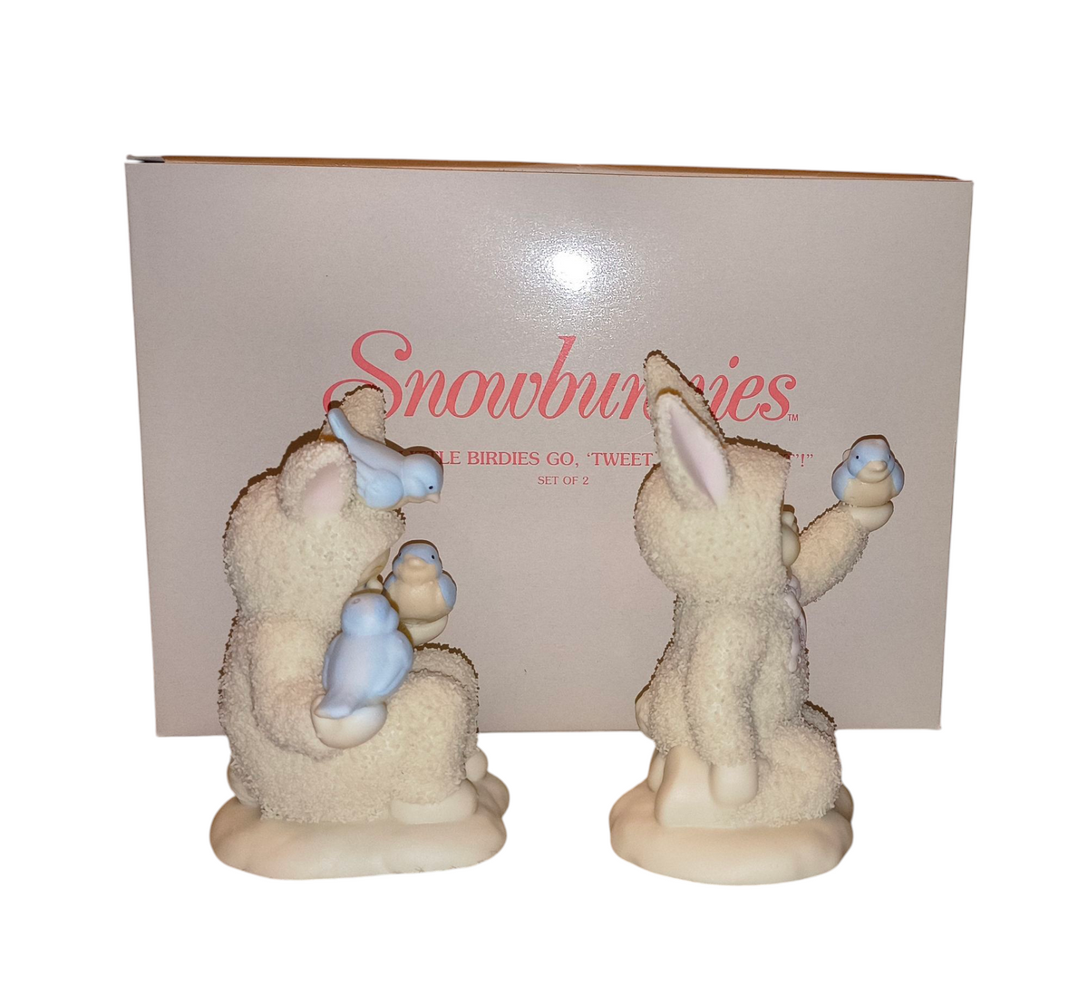 Dept 56 Snowbunnies All The Little Birdies Go Tweet, Tweet, Tweet image 3