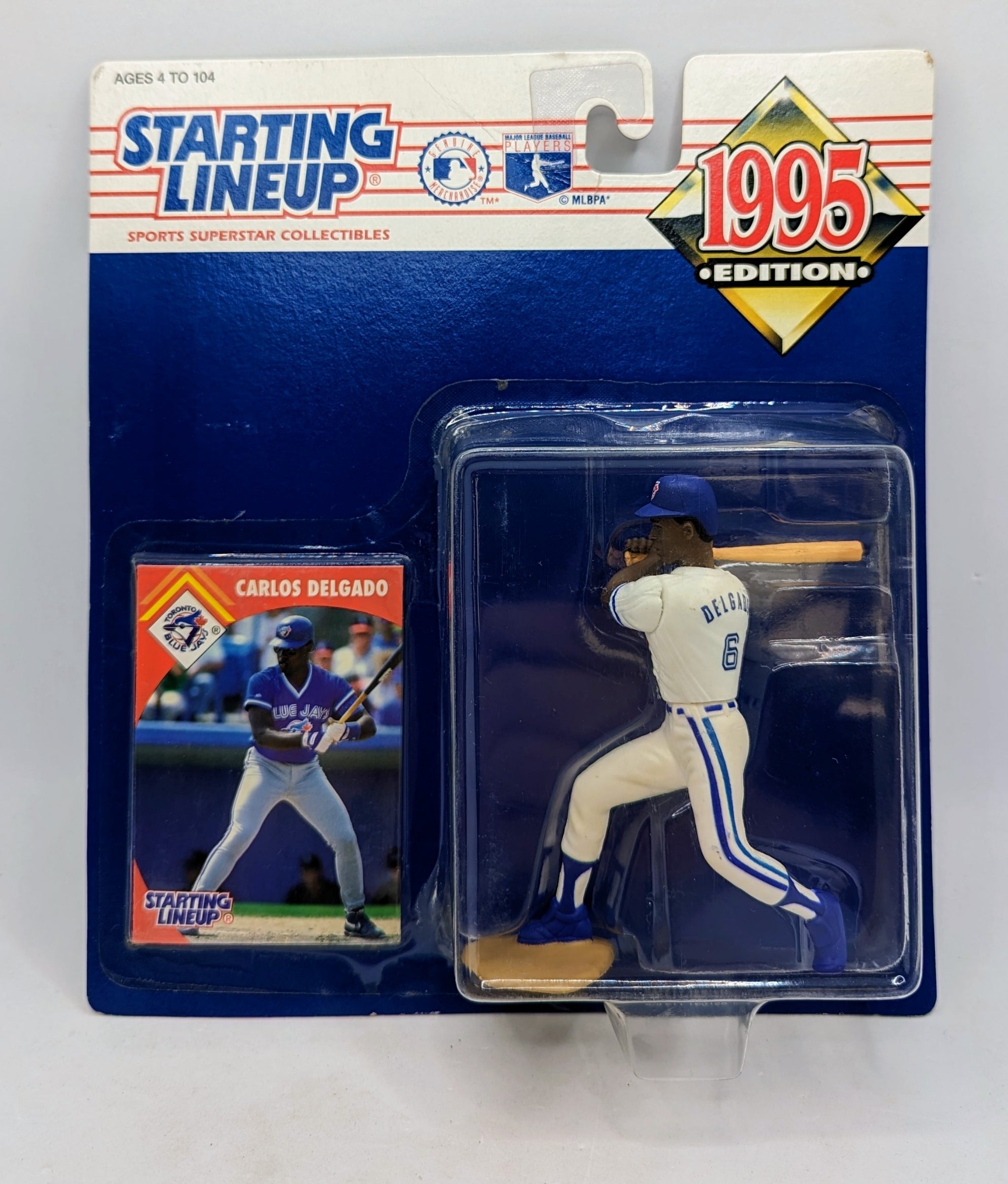 1995 Kenner Starting Lineup Carlos Delgado Toronto Blue Jays Figure