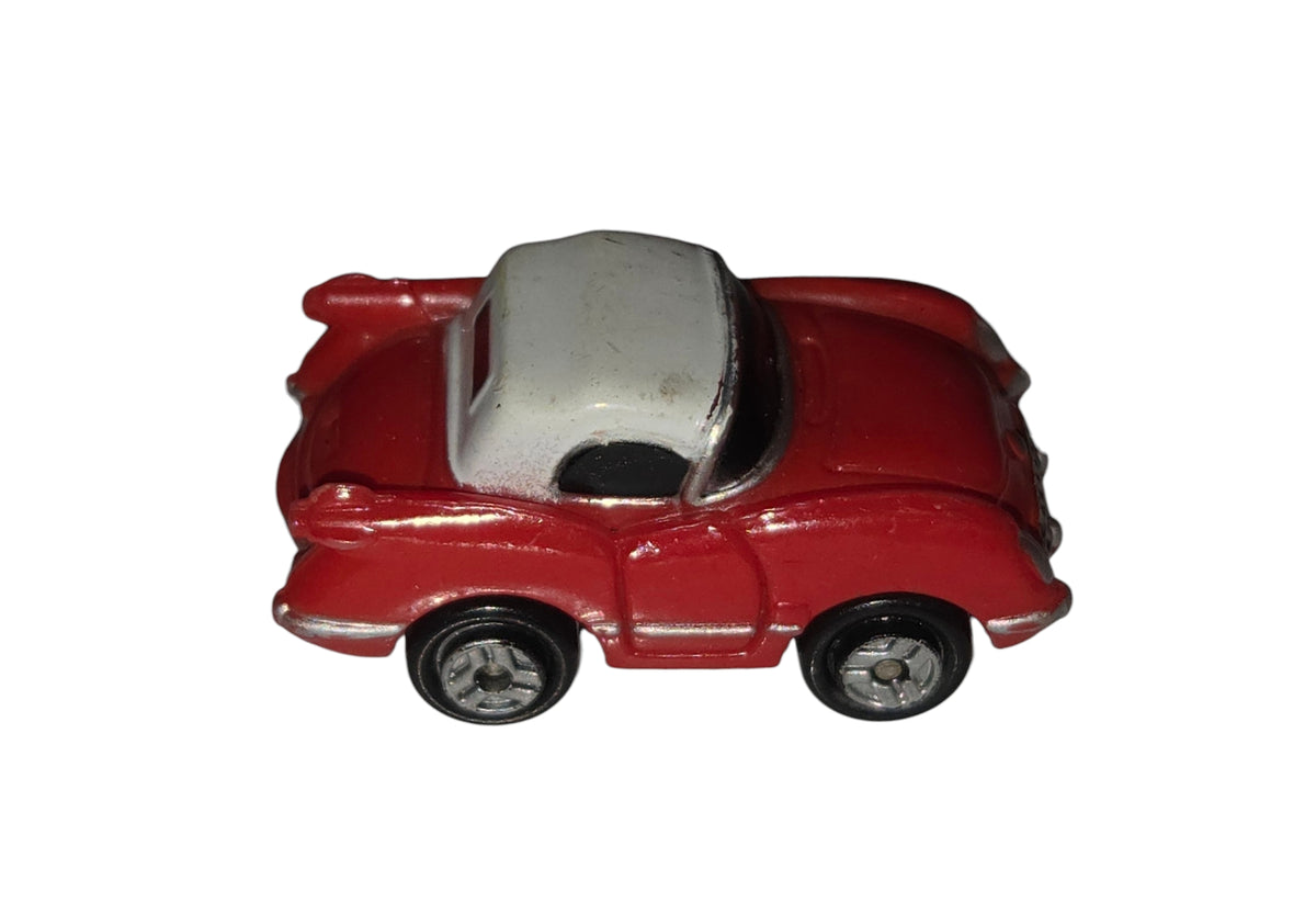 1987 Galoob Micro Machines 1955 Chevrolet Corvette Coupe Red image 2