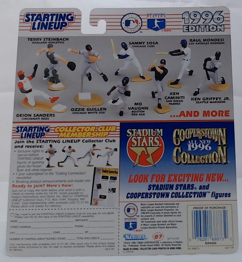 1996 Starting Lineup Cal Ripken Jr. Baltimore Orioles Baseball Figure image 2