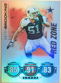 2010 Topps Attax Red Zone Foil NNO Keith Brooking Cowboys
