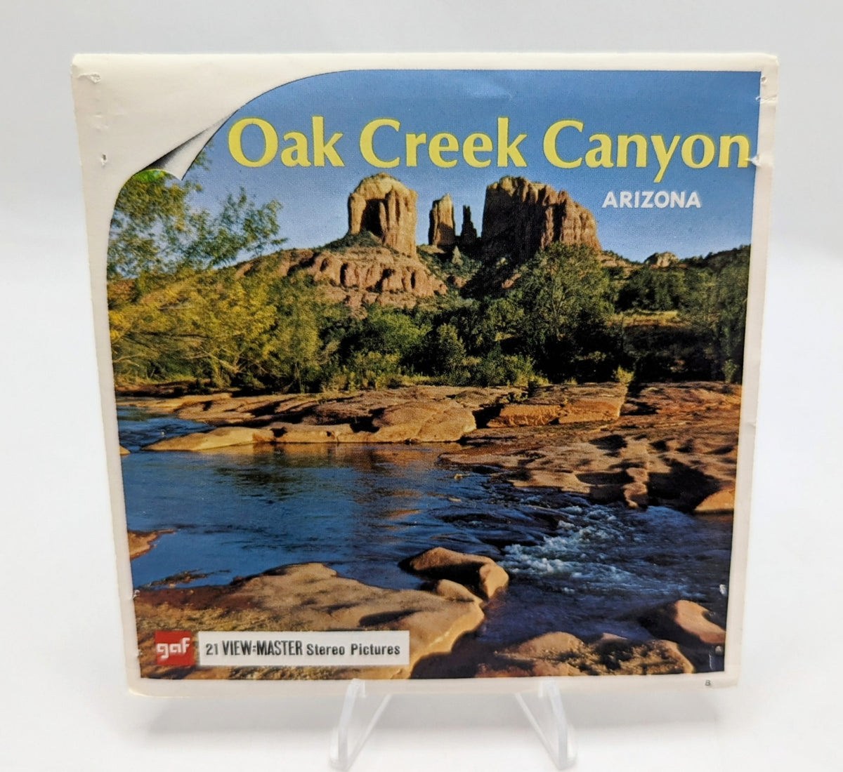 Vintage View-Master Oak Creek Canyon Arizona 3 Reel Pack