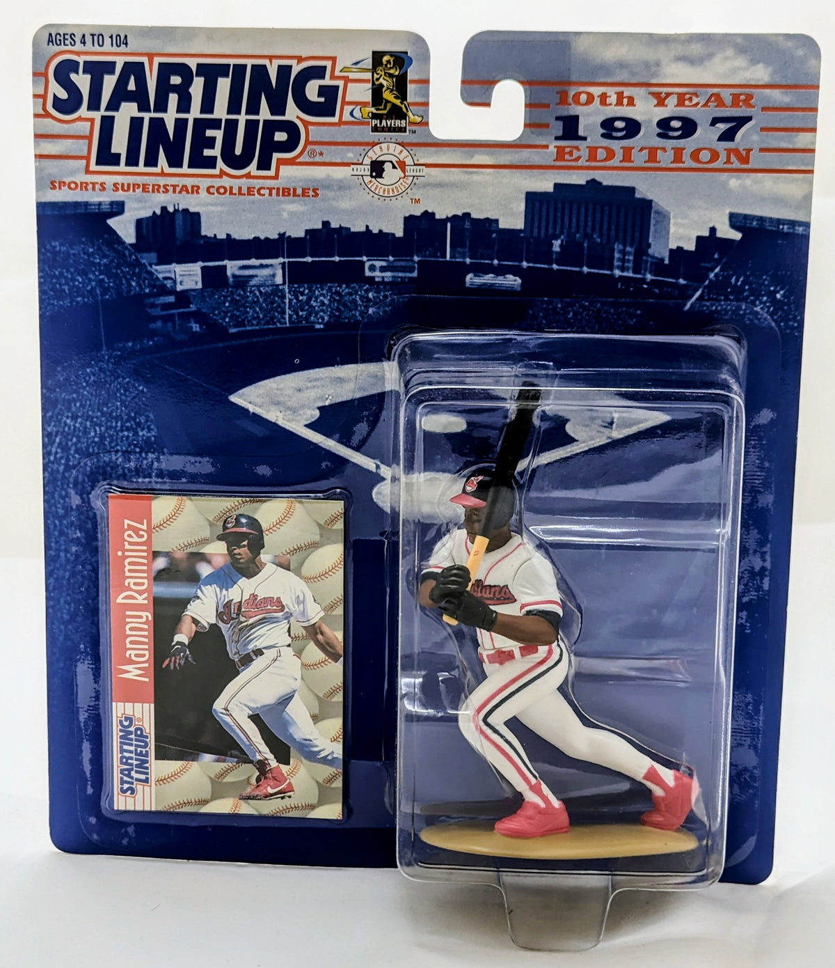 1997 Starting Lineup Manny Ramirez Cleveland Indians Baseball Figure