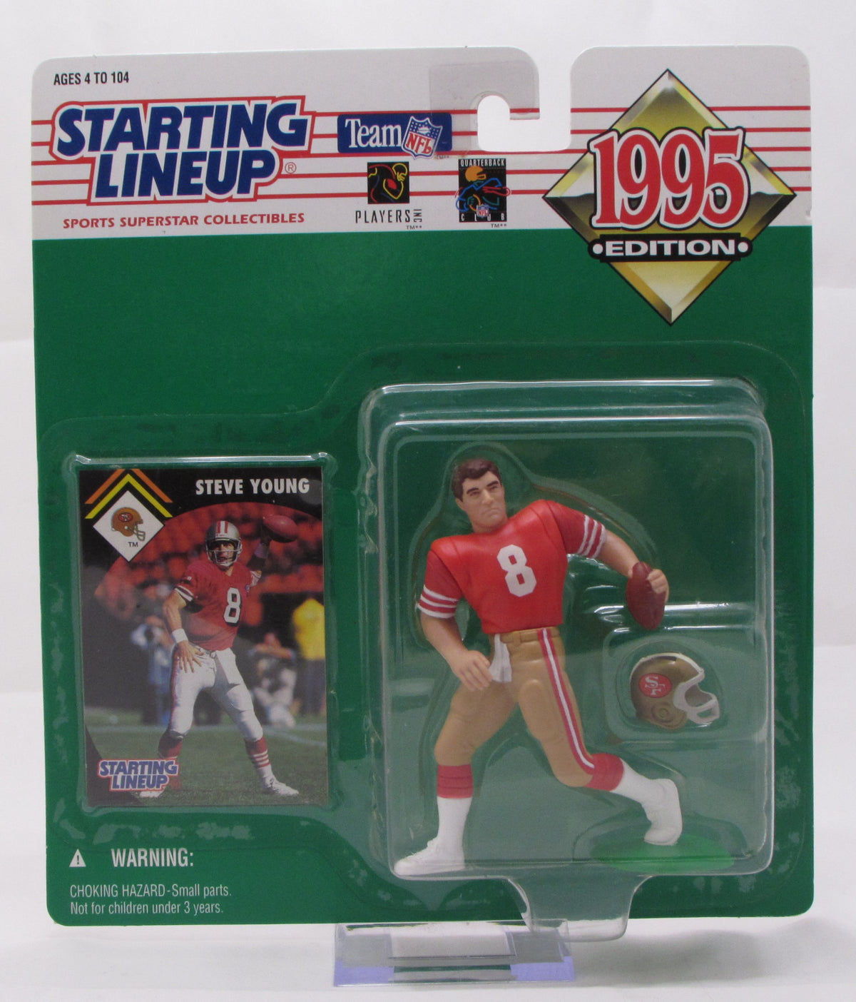 1995 Starting Lineup Steve Young San Francisco 49ers Football Figure