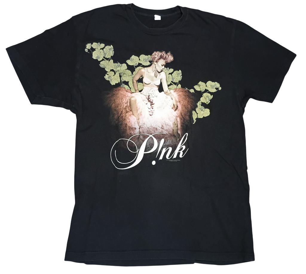 2013 Pink The Truth About Love Concert Tour Black Tee T-Shirt Size Medium