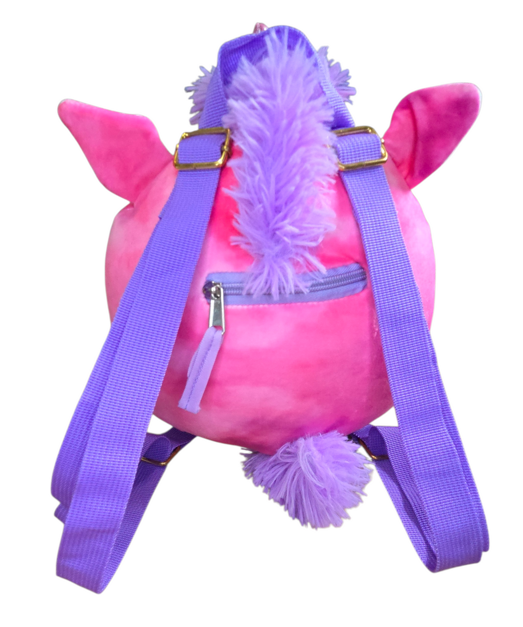 Squishmallows Lola Unicorn 2pc Travel Set with 18" Luggage and 10" Plush Backpac image 10