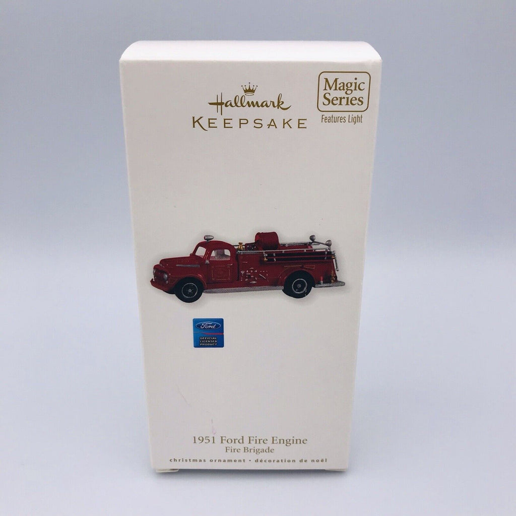 2010 Hallmark Keepsake 1951 Ford Fire Engine Ornament