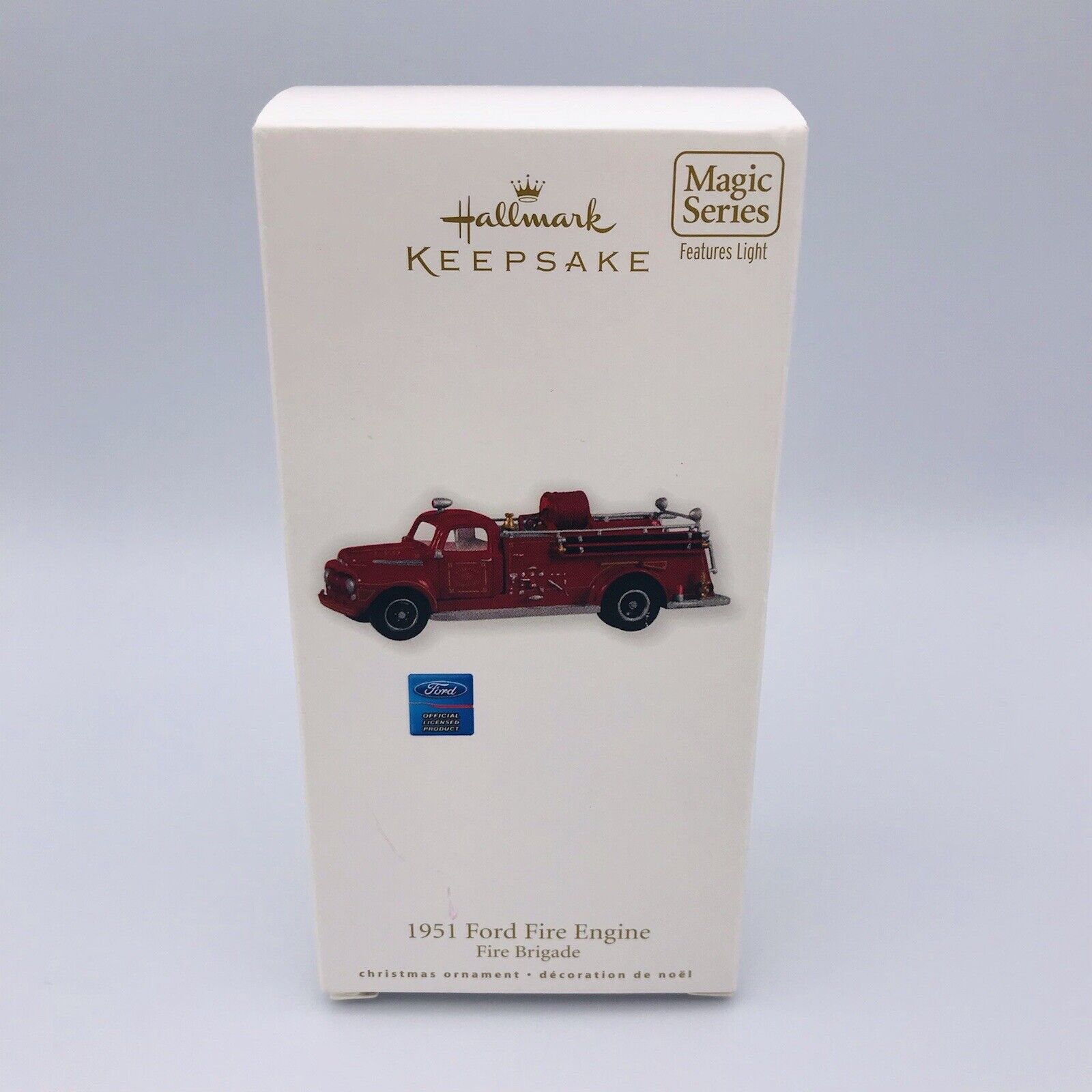 2010 Hallmark Keepsake 1951 Ford Fire Engine Ornament