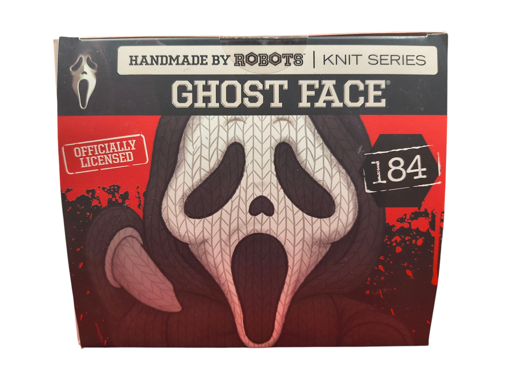 Handmade By Robots Knit Series Scream #184 Ghost Face Collectible Vinyl Figure image 5