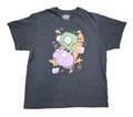 Nickelodeon Invader Zim GIR Riding Pig Black Graphic T-Shirt Size XL