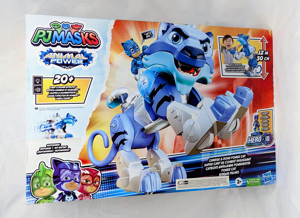 Hasbro PJ Masks Animal Power Charge and Roar Power Cat Interactive Toy