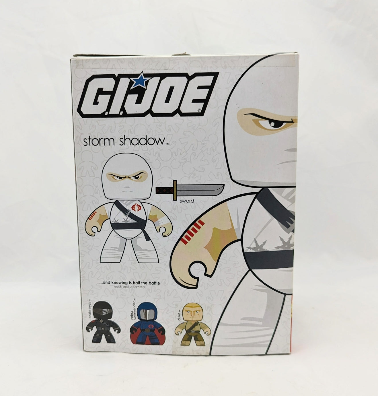 2008 Mighty Muggs G.I. Joe Storm Shadow 6" Vinyl Figure image 2